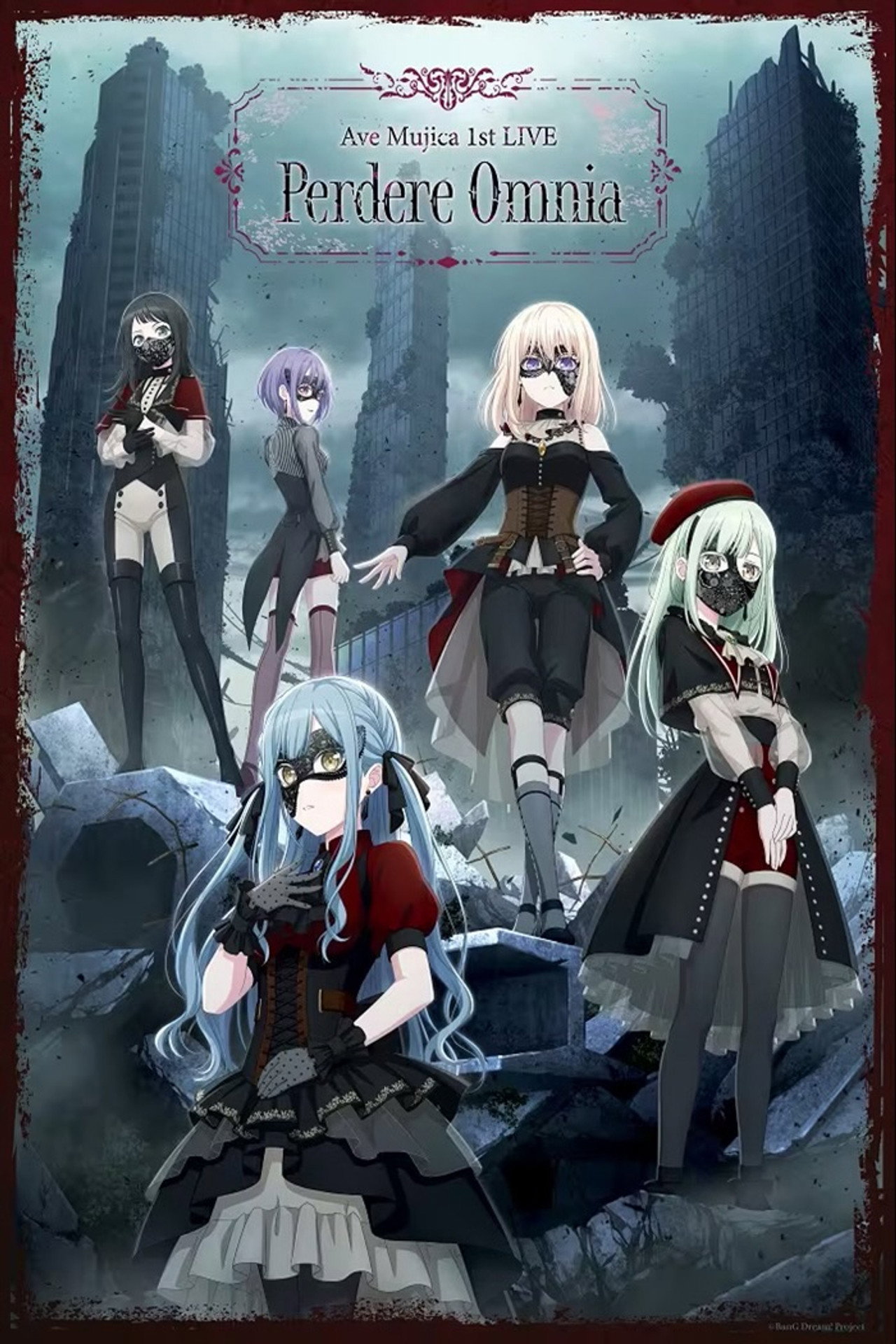 Ave Mujica 1st LIVE 「Perdere Omnia」 filmaffisch