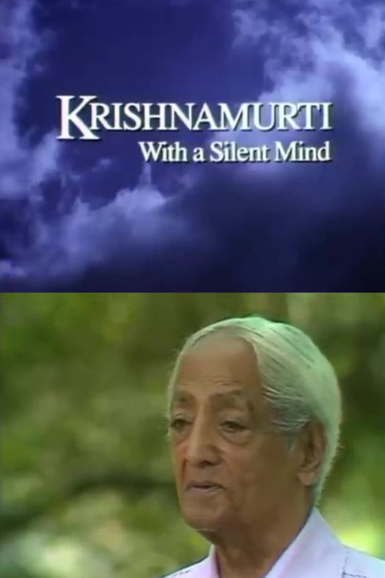 Krishnamurti: With a Silent Mind filmaffisch