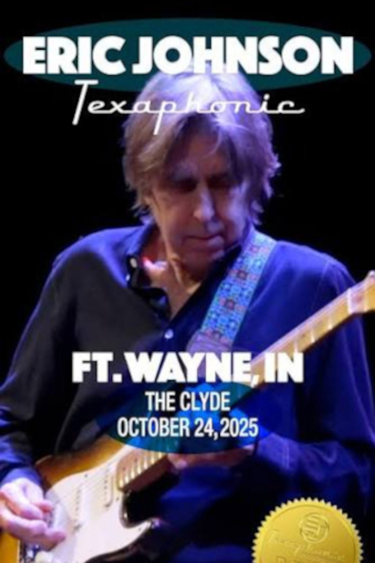 Eric Johnson Live at Fort Wayne