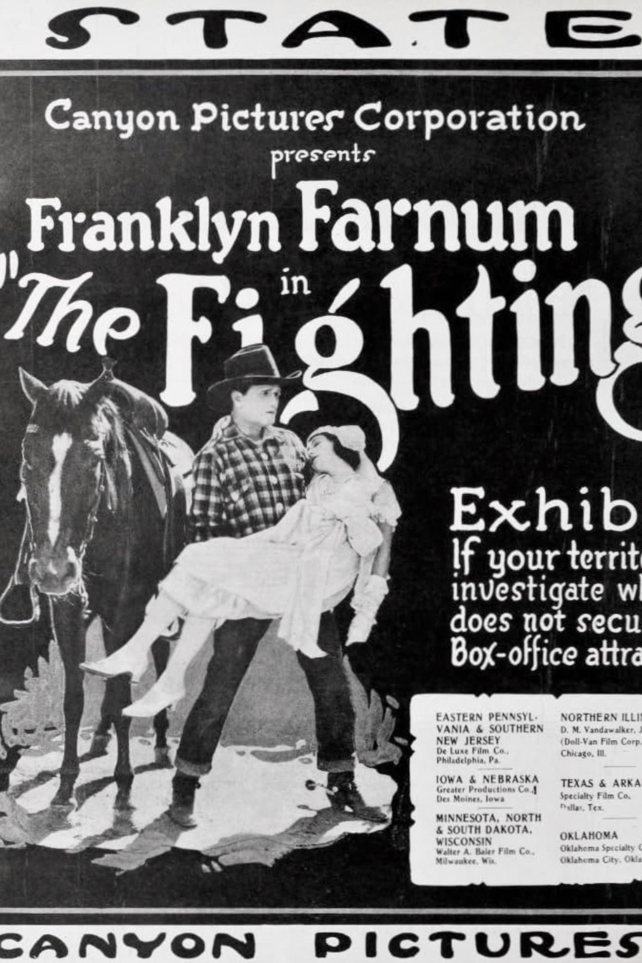 The Fighting Stranger Backdrop