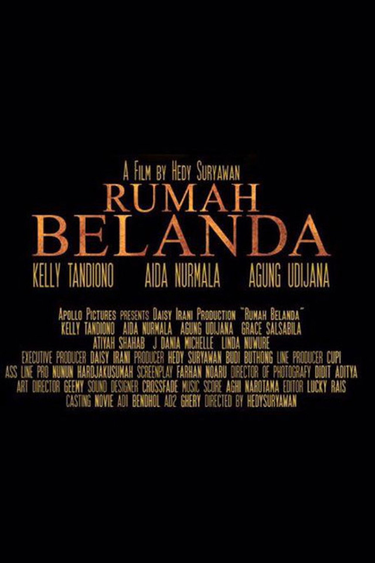 Rumah Belanda Backdrop