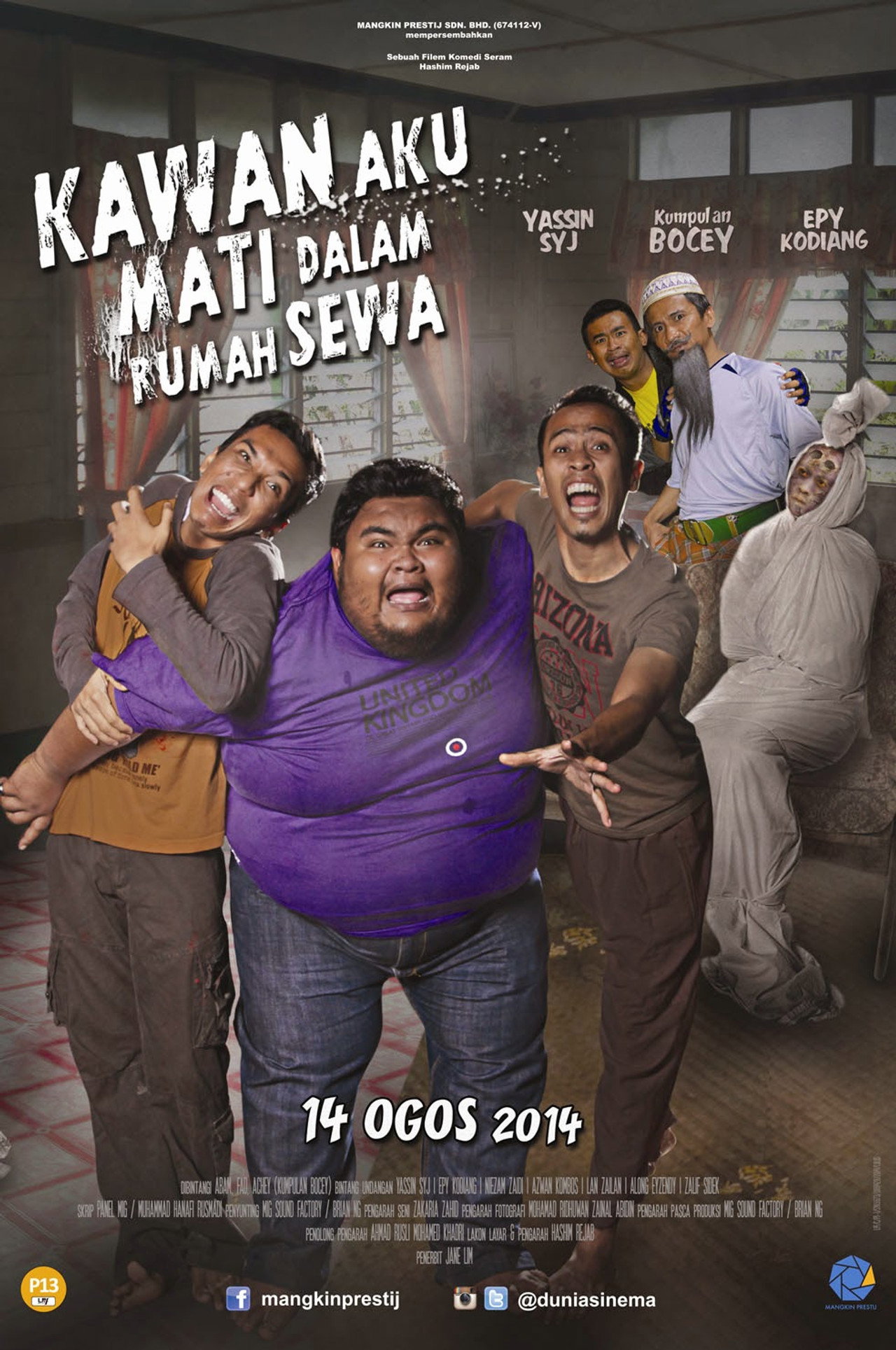 Kawan Aku Mati Dalam Rumah Sewa filmaffisch