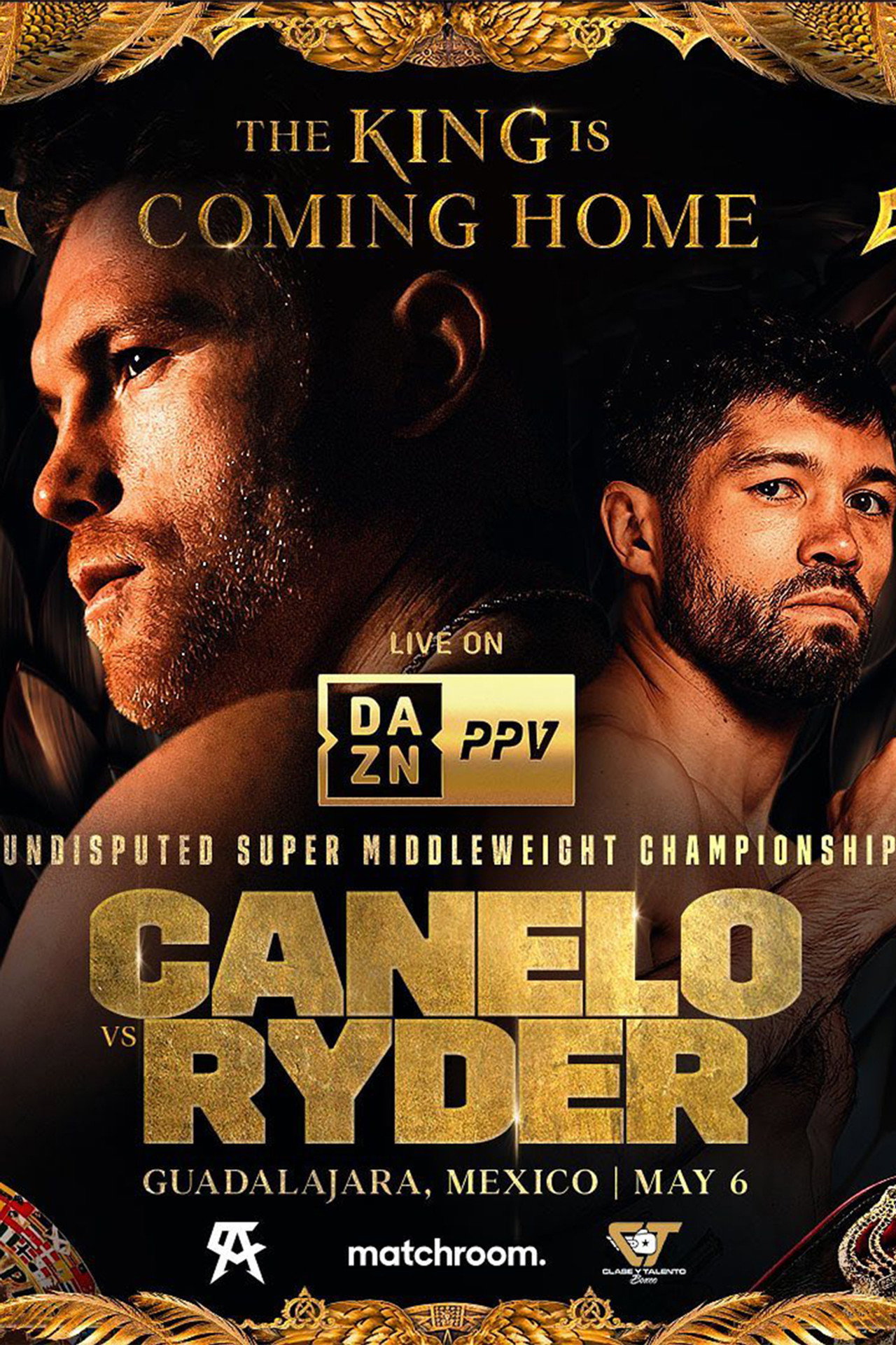 Canelo Alvarez vs. John Ryder filmaffisch