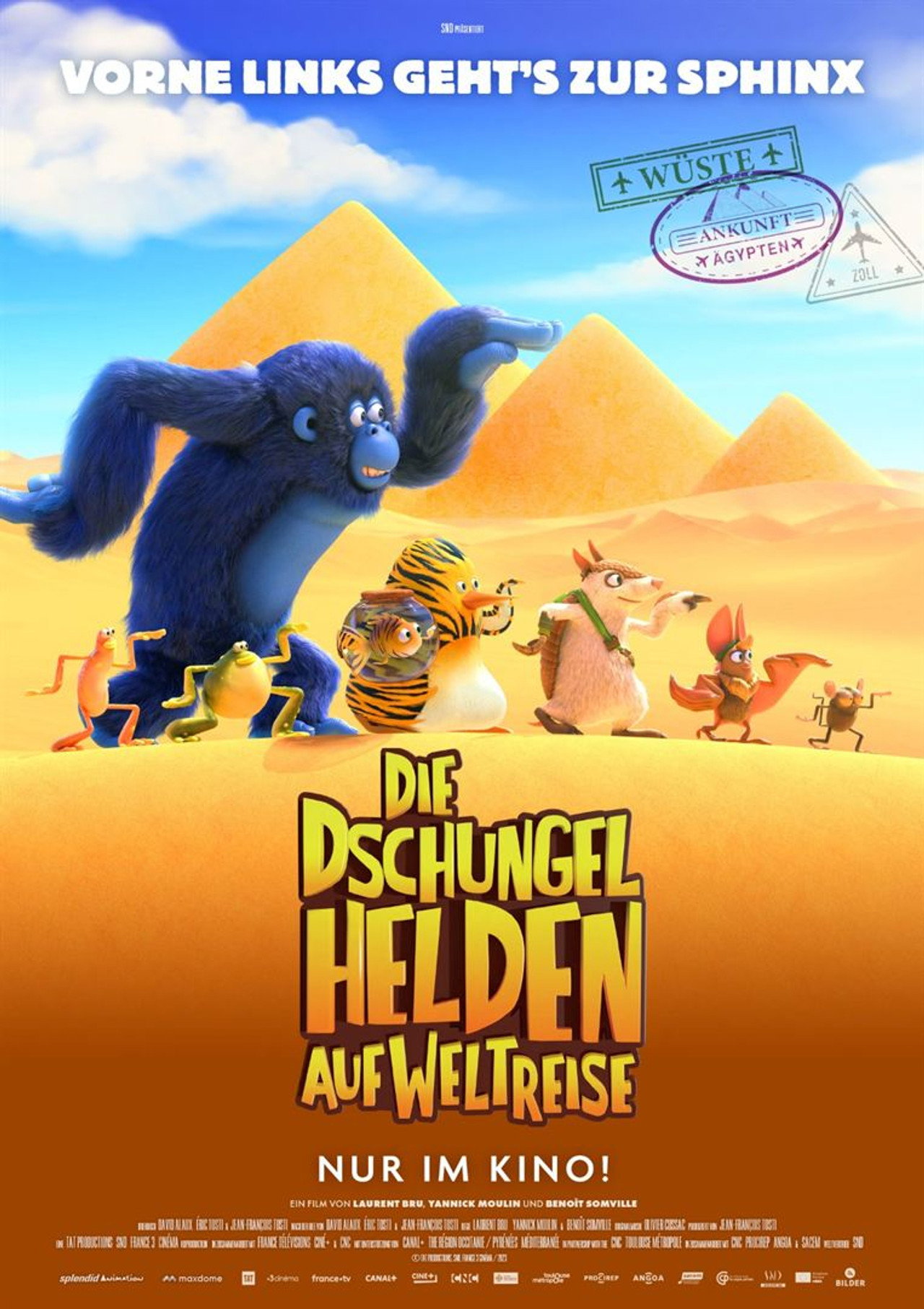 Die Dschungelhelden auf Weltreise