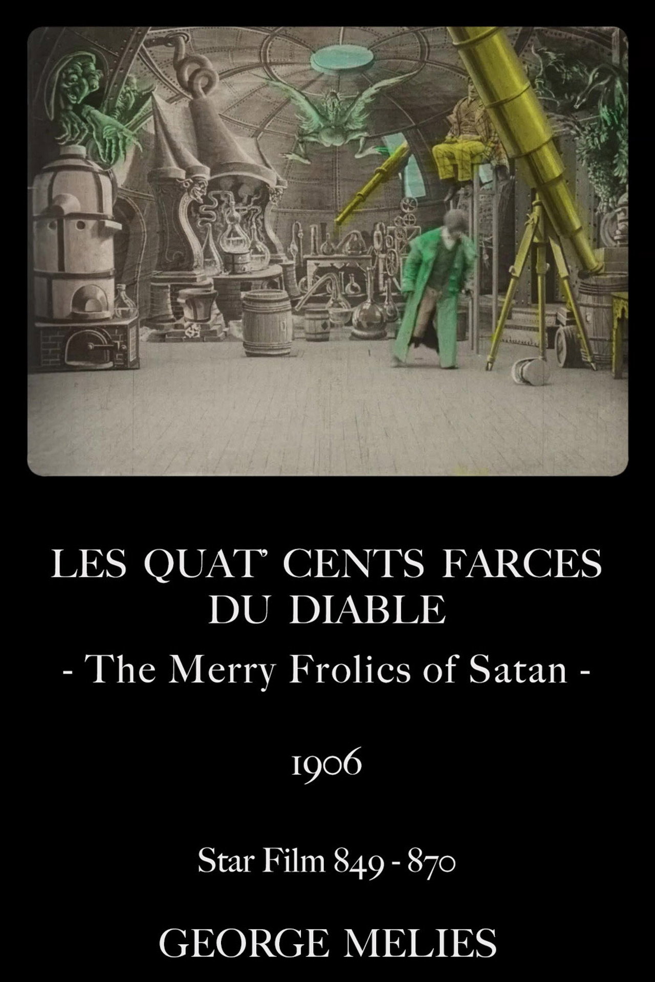 Les quatre cents farces du diable filmaffisch