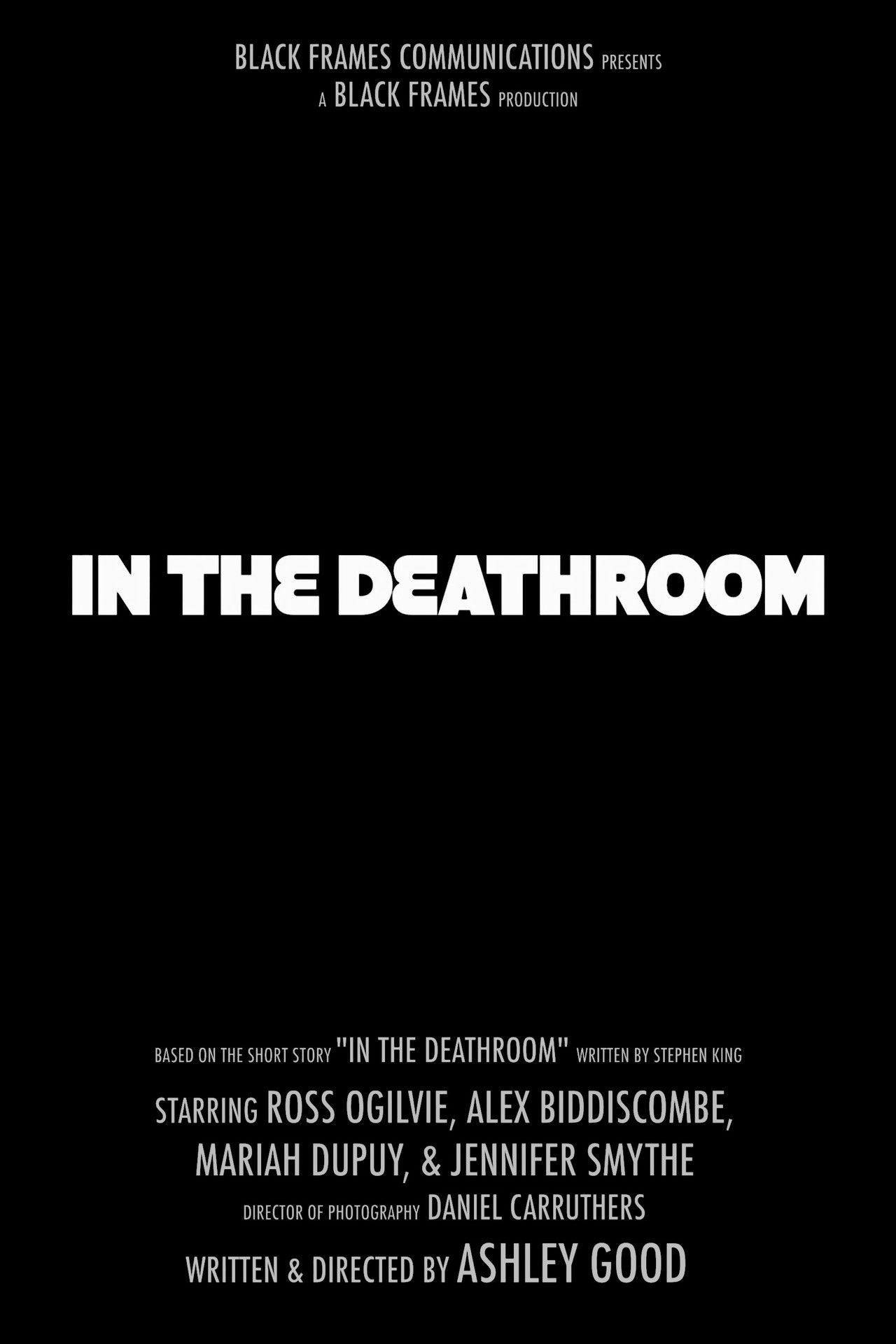 In the Deathroom poster