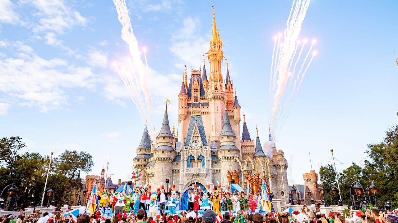 Scen från Disney Channel Holiday Party @ Walt Disney World