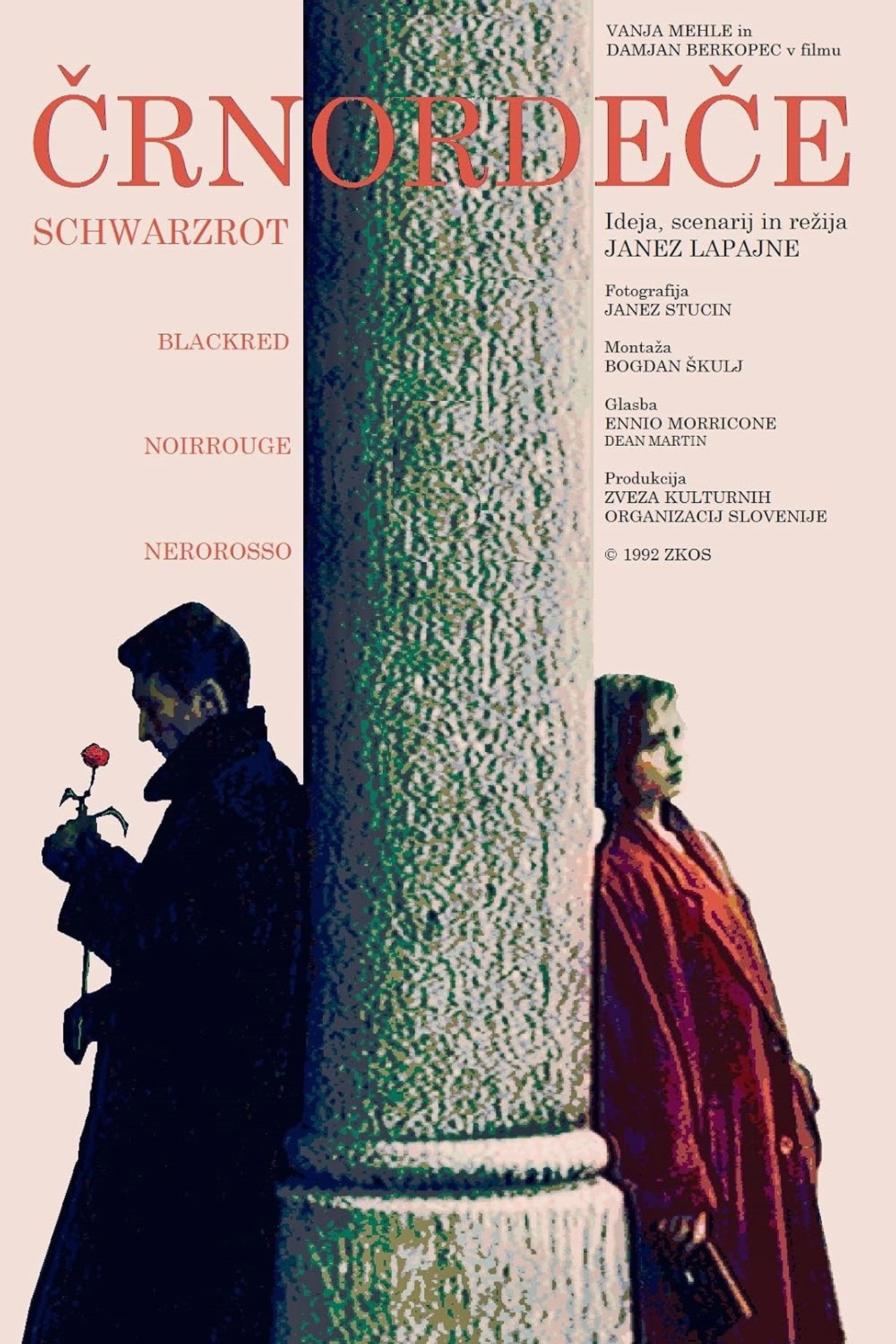Črnordeče filmaffisch