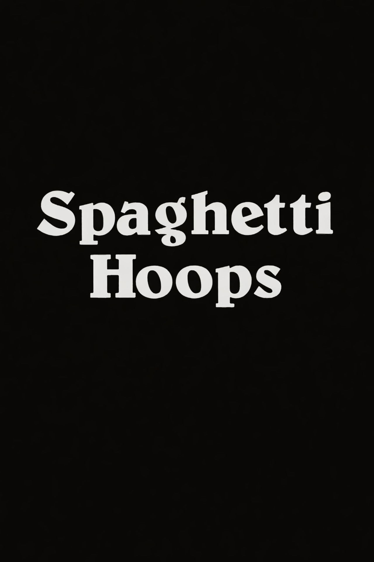 Spaghetti Hoops Backdrop