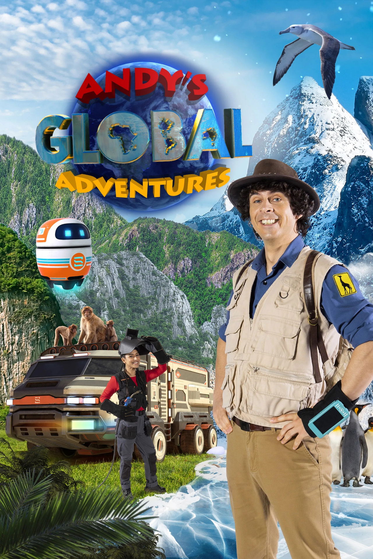 Aventurat Globale të Andy-t backdrop
