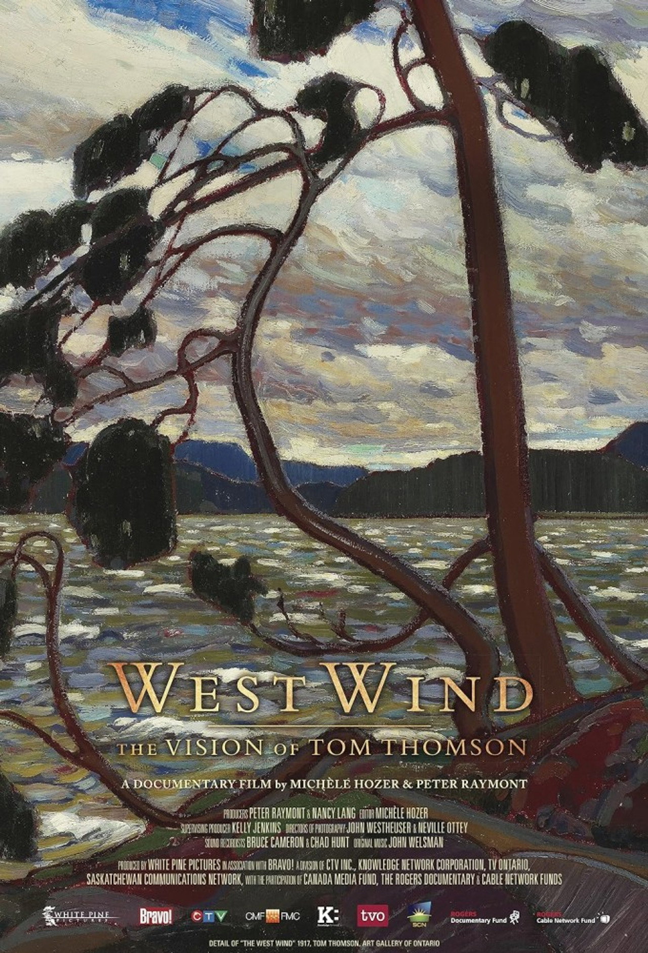 West Wind: The Vision Of Tom Thomson filmaffisch