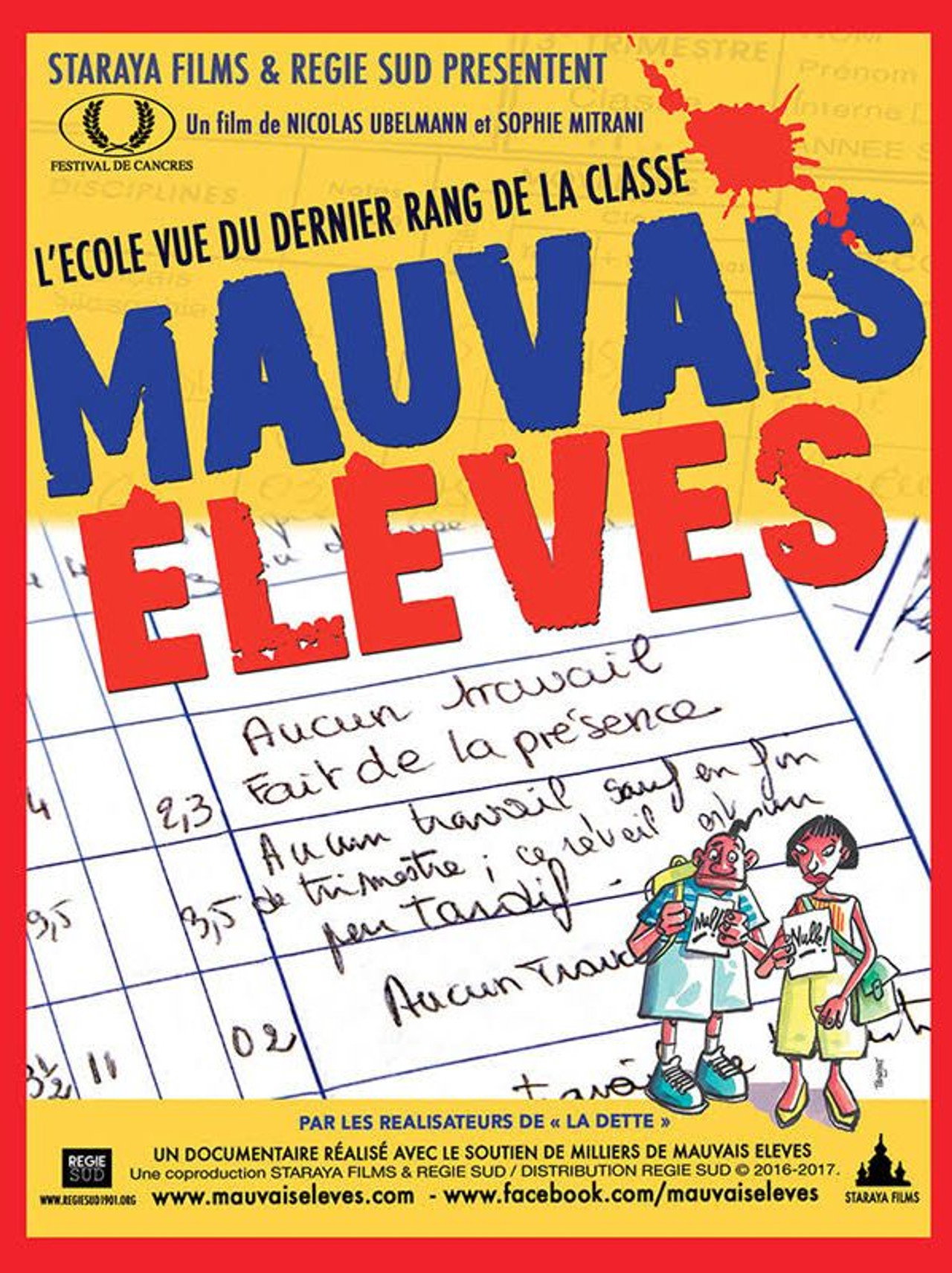 Mauvais élèves filmaffisch