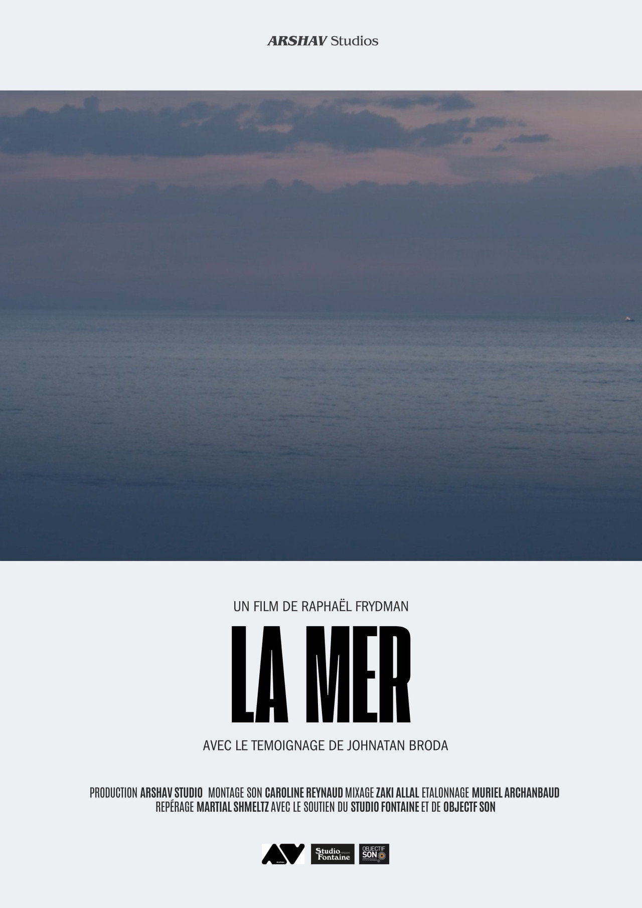 La mer filmaffisch
