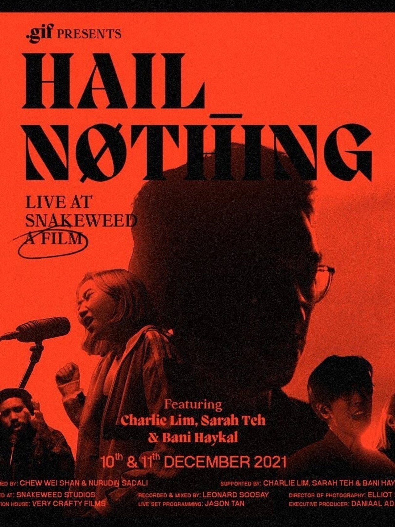 Hail Nothing: Live at Snakeweed filmaffisch