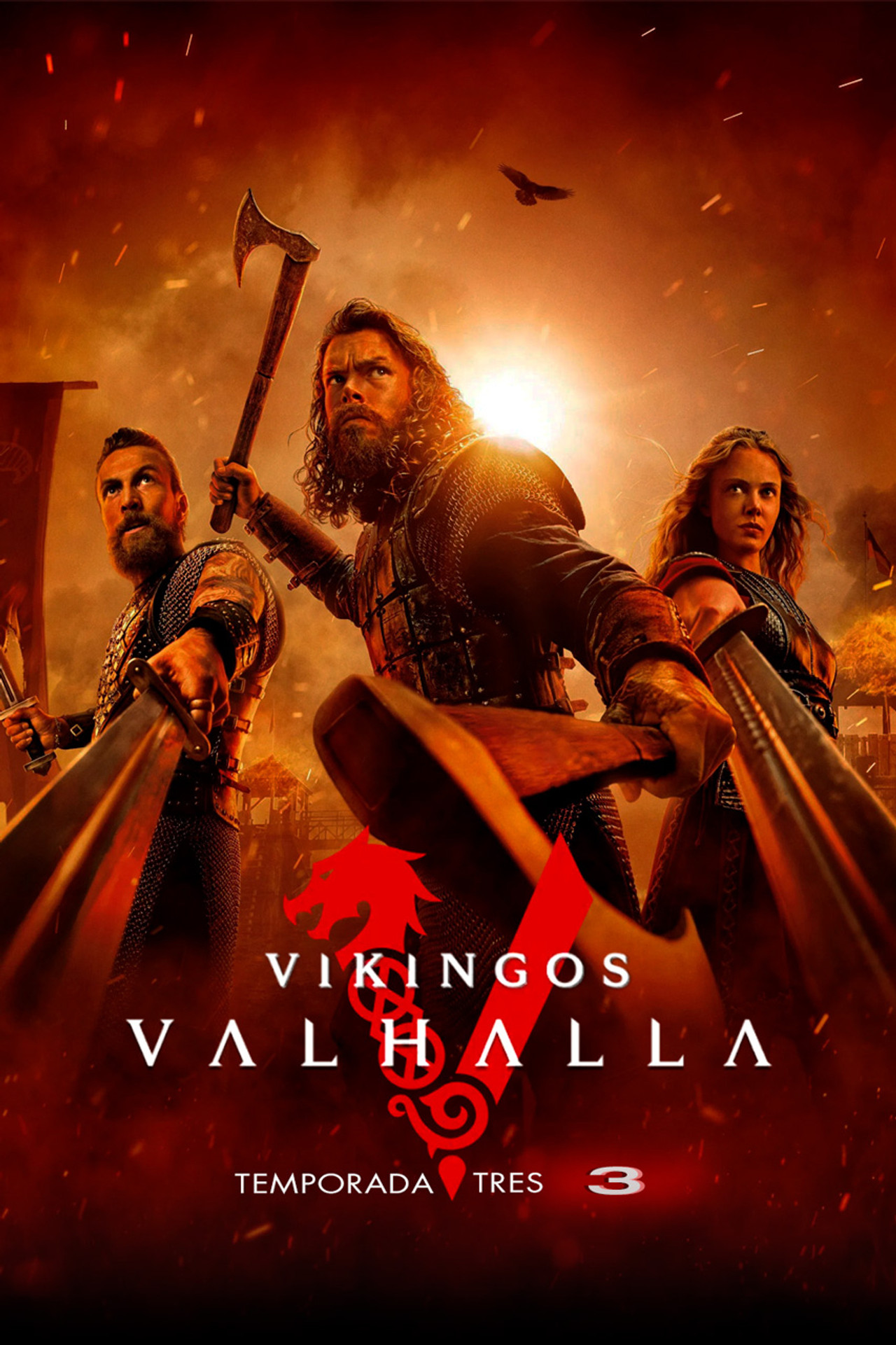 Vikings: Valhalla (2024) Hindi Season 3 Complete Netflix backdrop