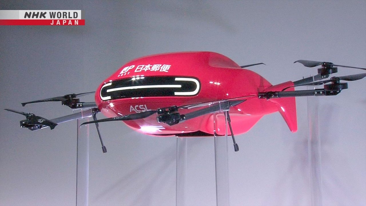 Japan Post to Start Delivering Letters and Packages by Drone as Early as Fiscal Year 2023