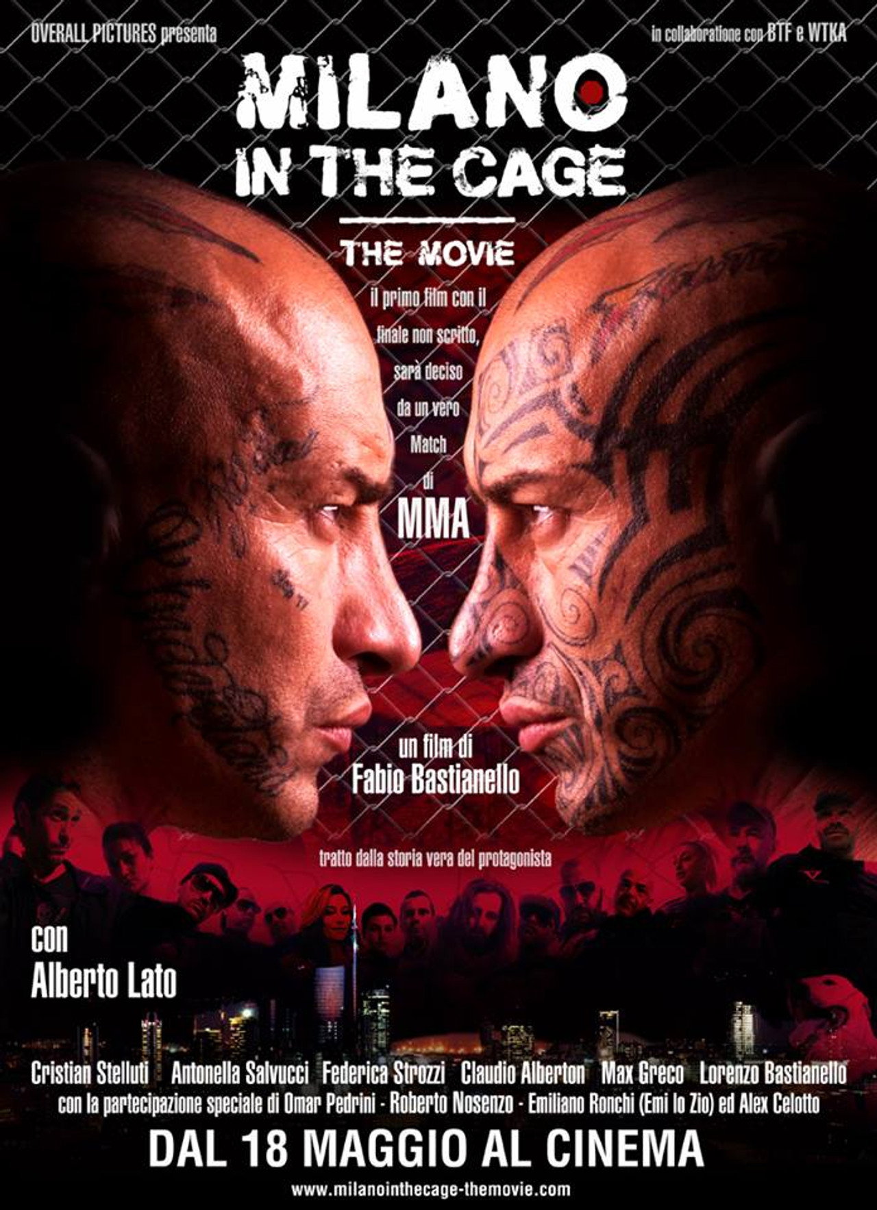 Milano In The Cage filmaffisch