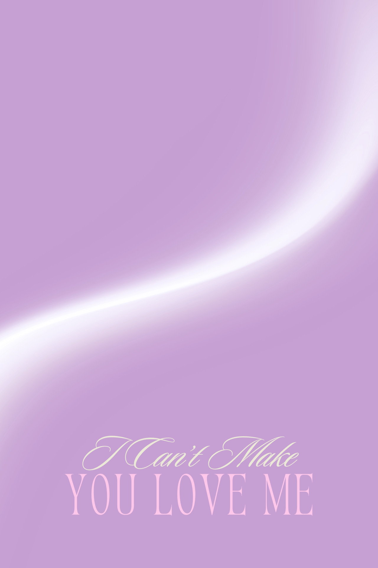 I Can't Make You Love Me