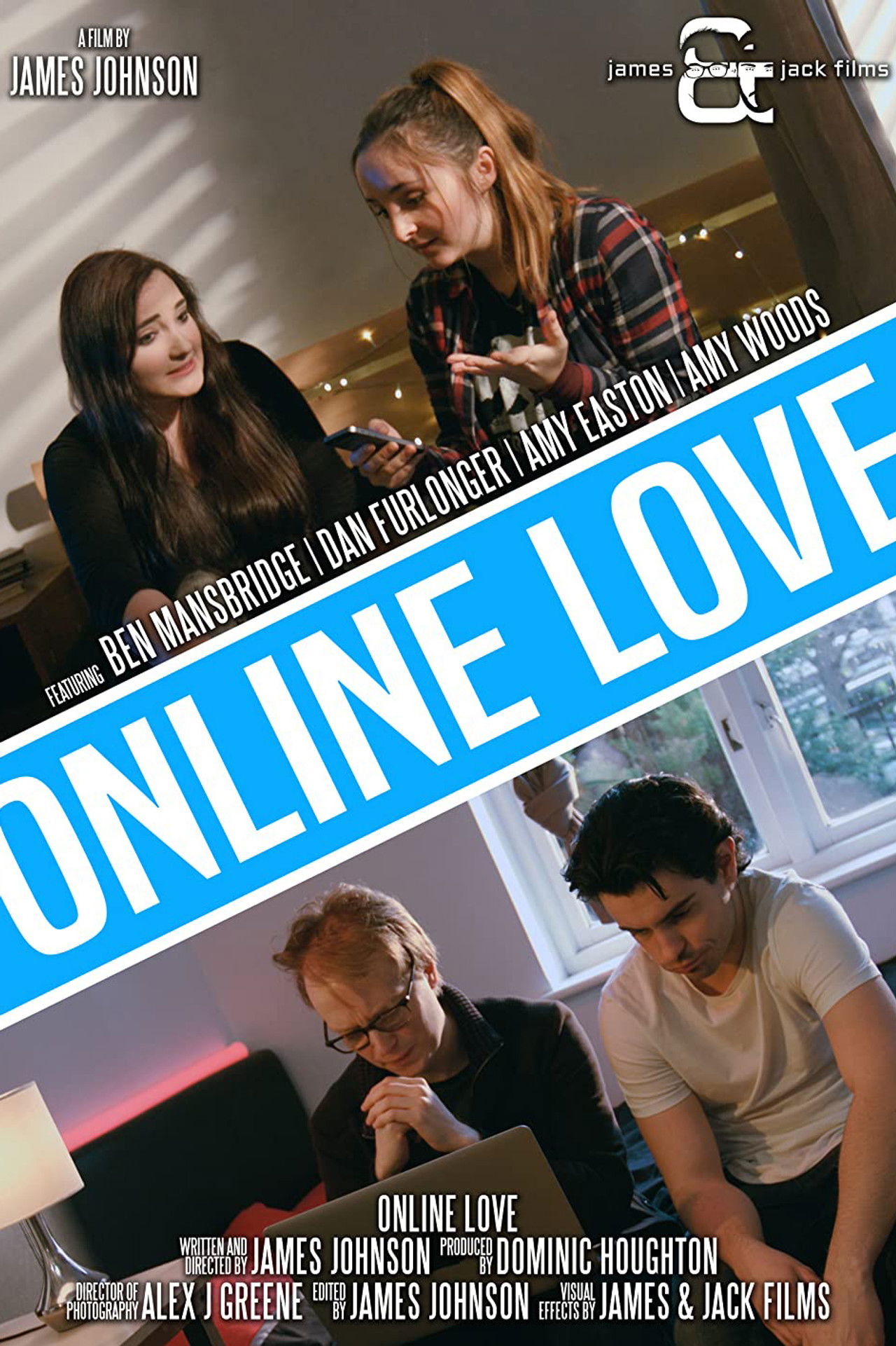 Online Love Backdrop