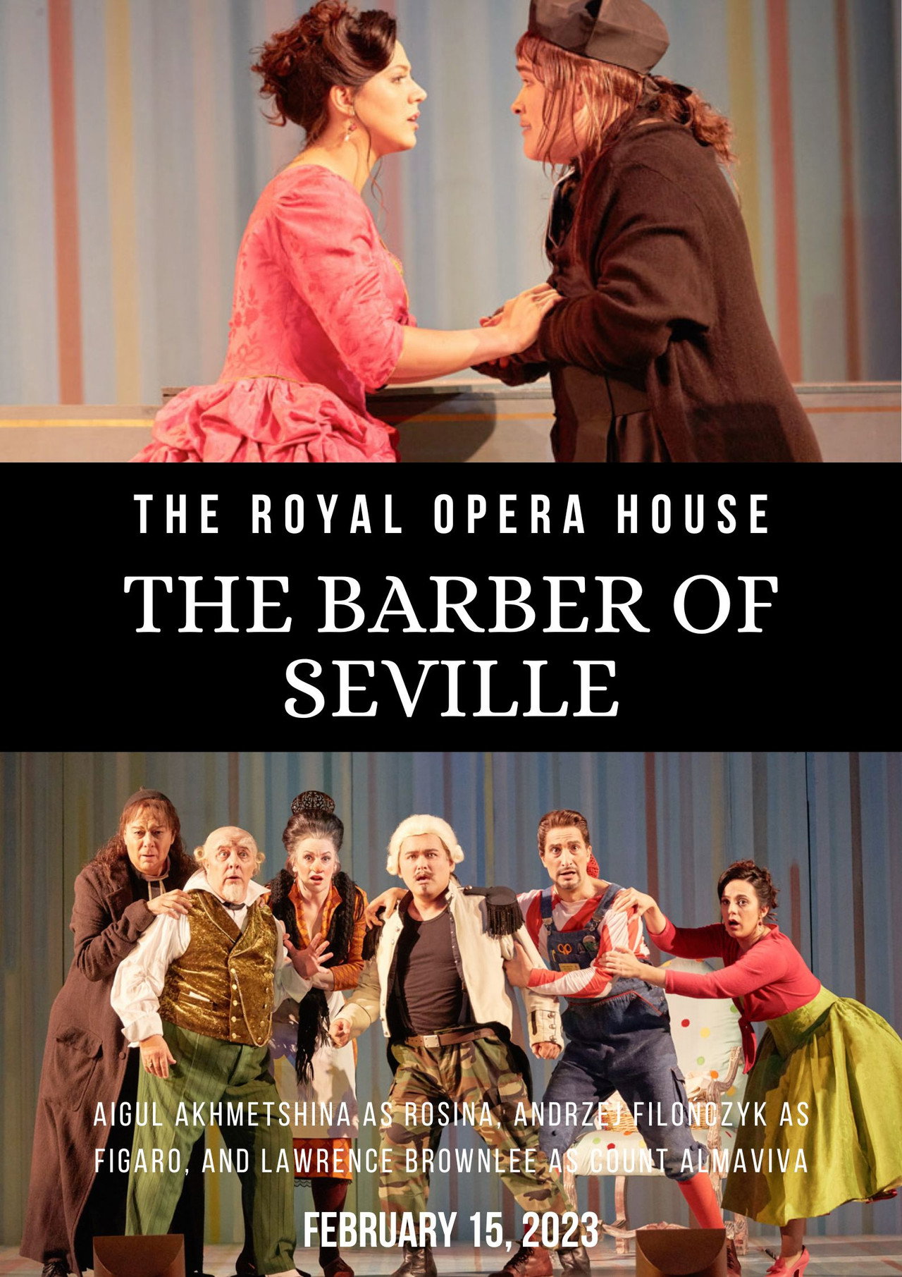 The Royal Opera House: The Barber of Seville filmaffisch