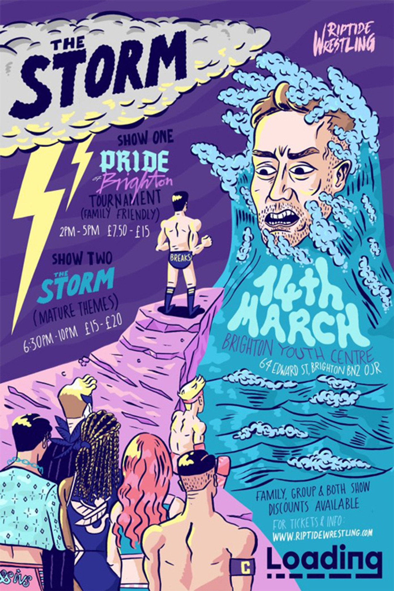 RIPTIDE: The Storm 2020 filmaffisch