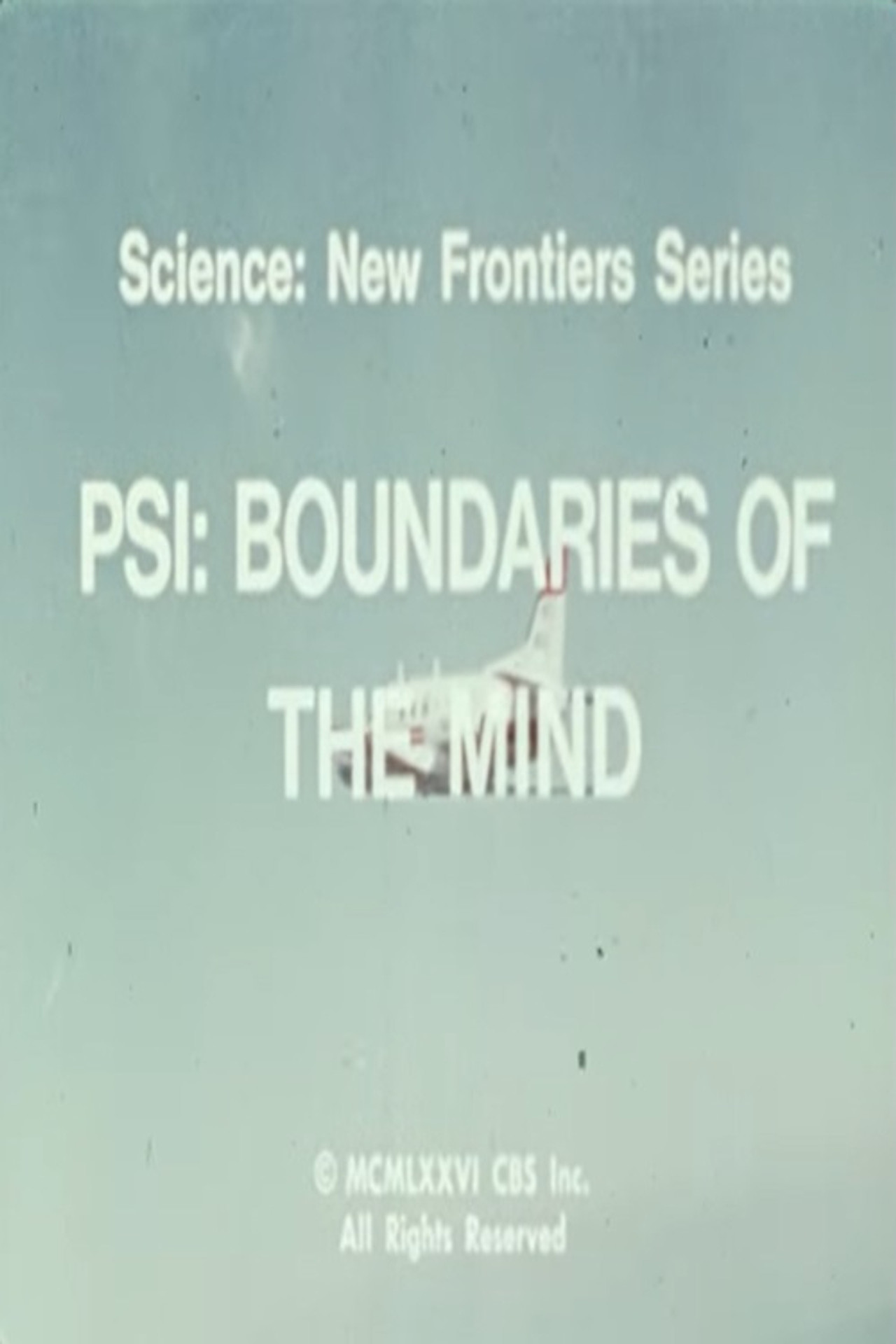 PSI: Boundaries of the Mind poster