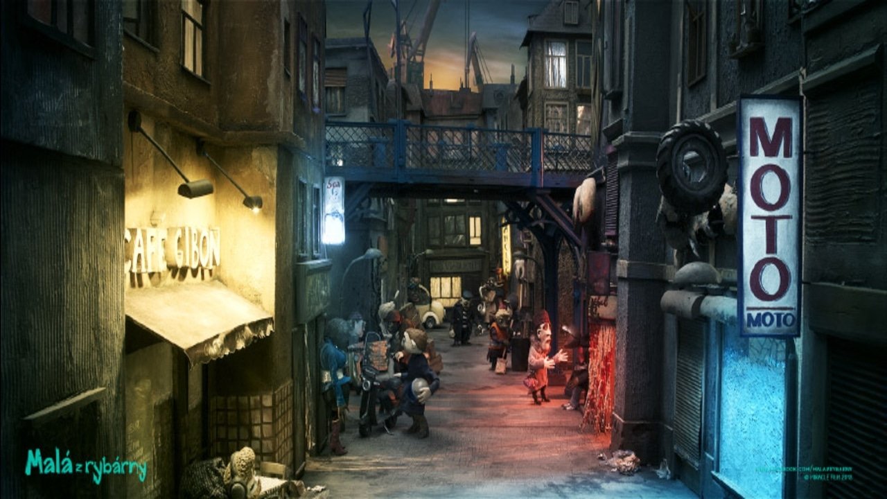 Little from the Fish Shop backdrop