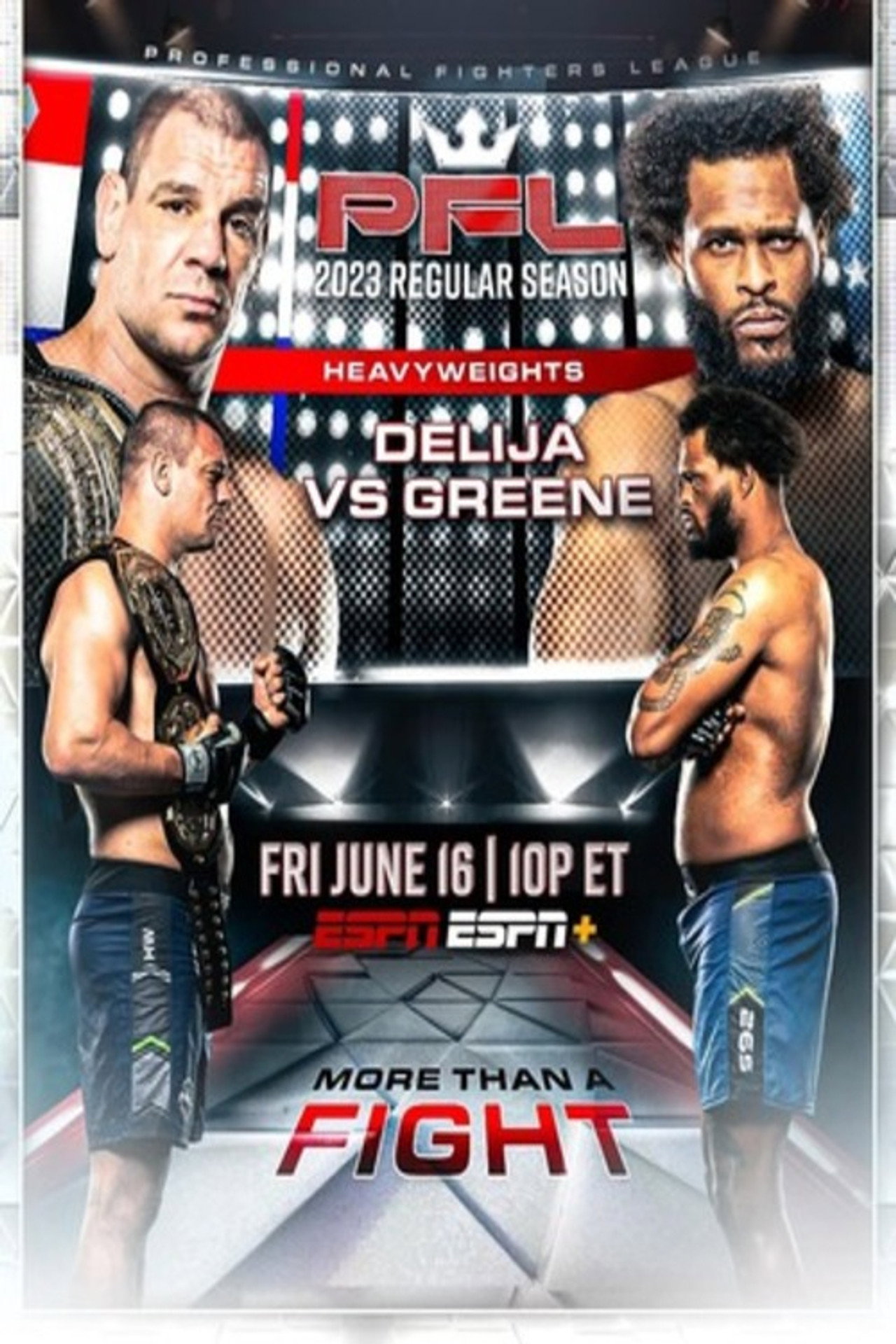 PFL 2023 #5: Regular Season - Delija vs. Greene filmaffisch