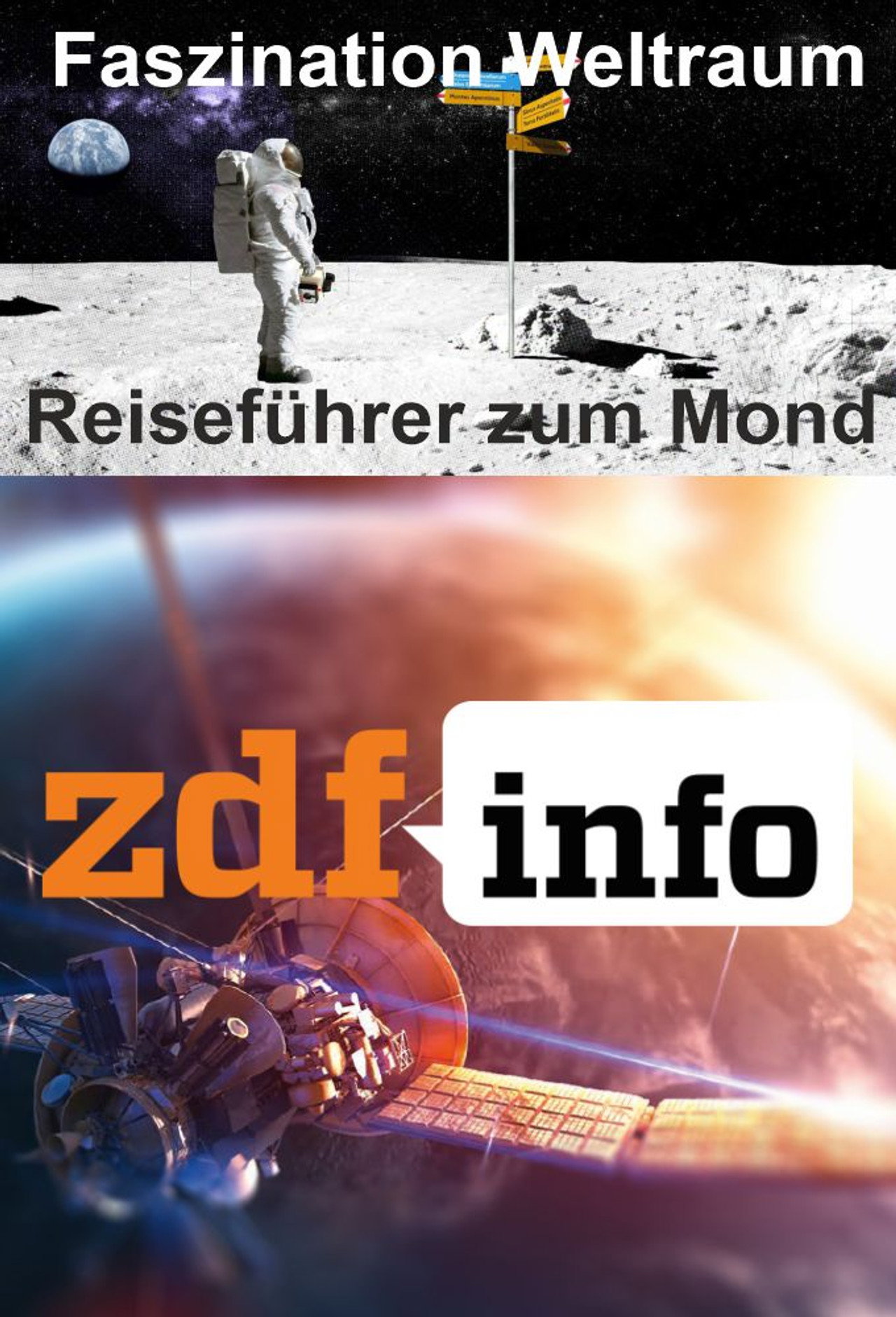 Faszination Weltraum - Reiseführer zum Mond filmaffisch