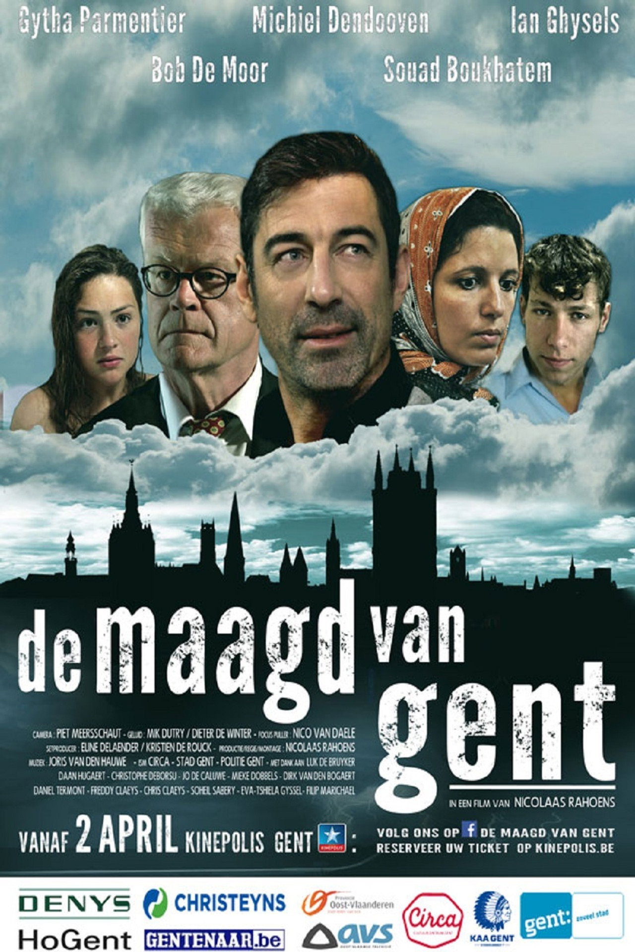 De Maagd van Gent filmaffisch