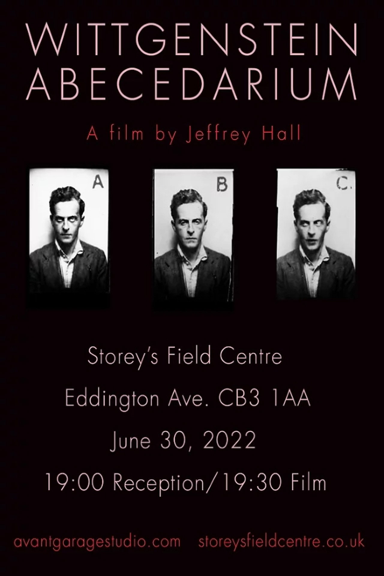 Wittgenstein Abecedarium filmaffisch