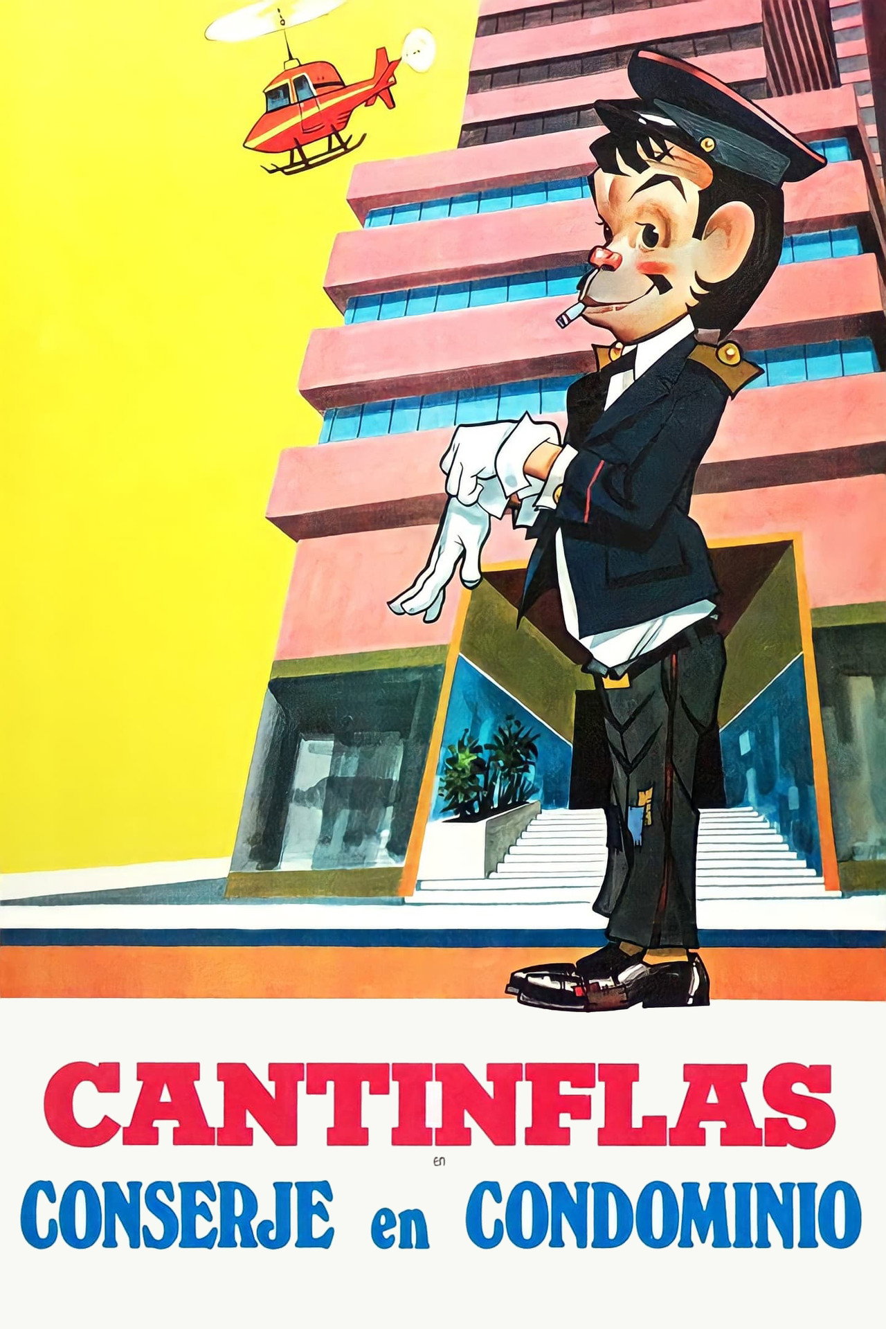 Conserje en condominio poster