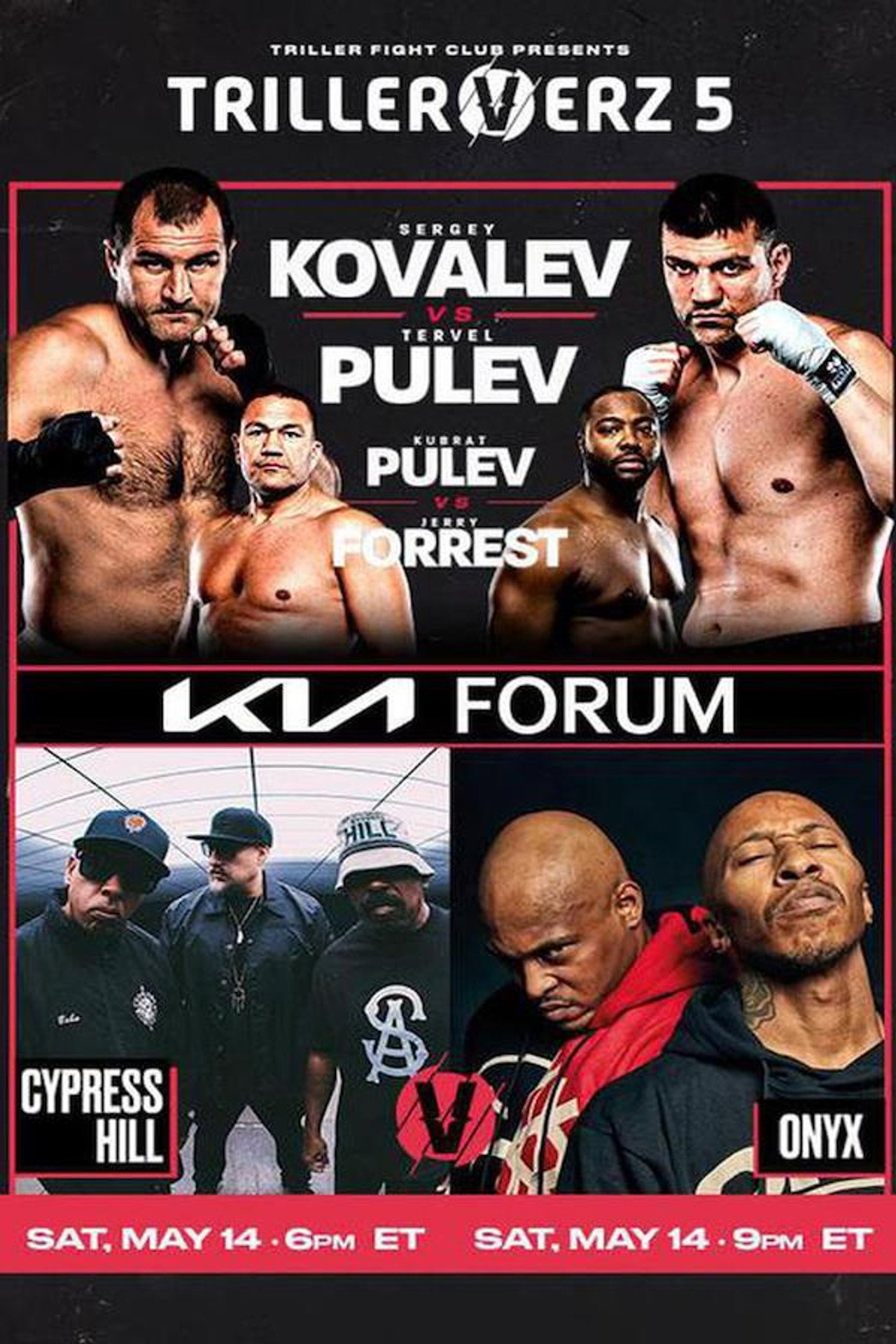 Sergey Kovalev vs. Tervel Pulev filmaffisch