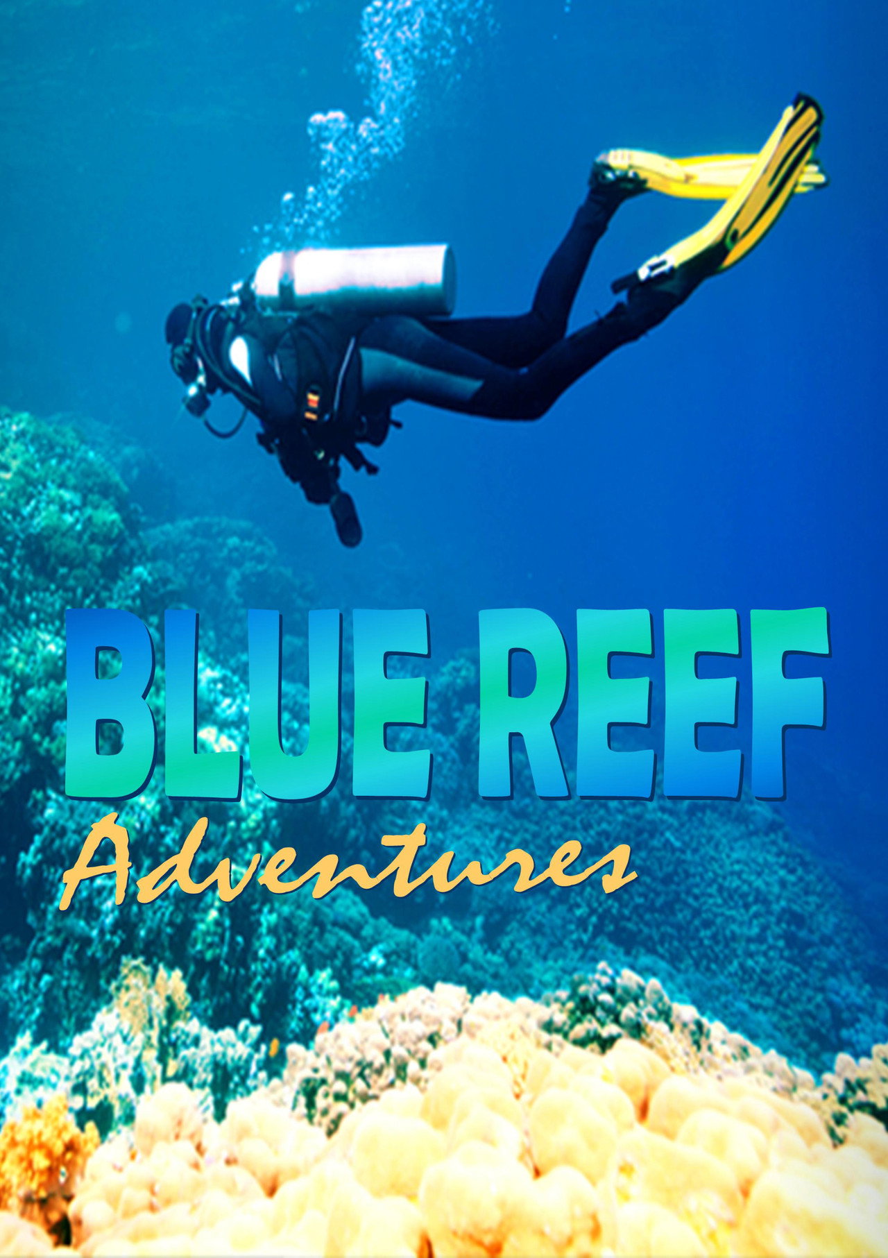 Blue Reef Adventures affisch