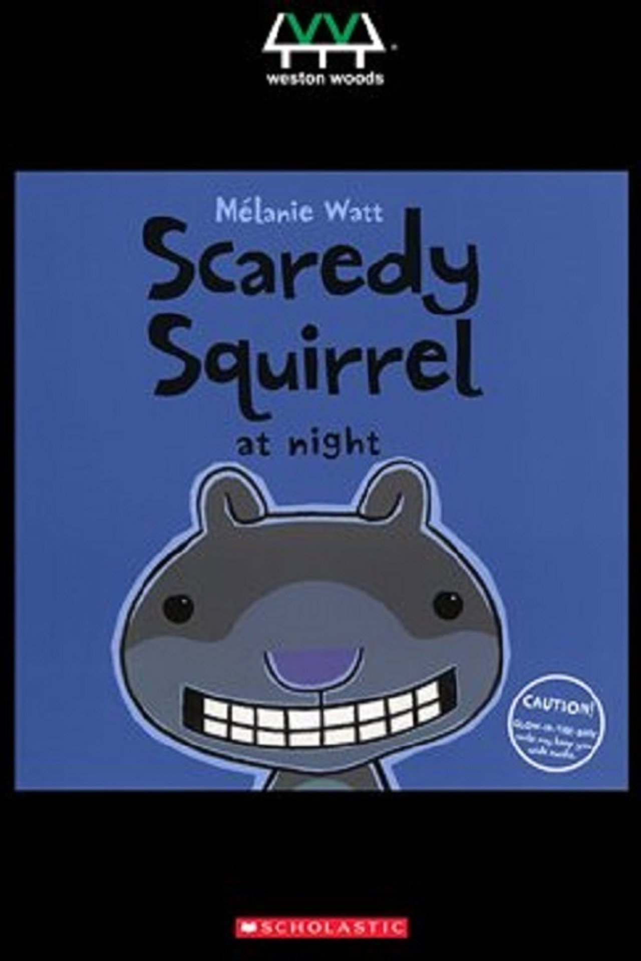 Scaredy Squirrel at Night Backdrop