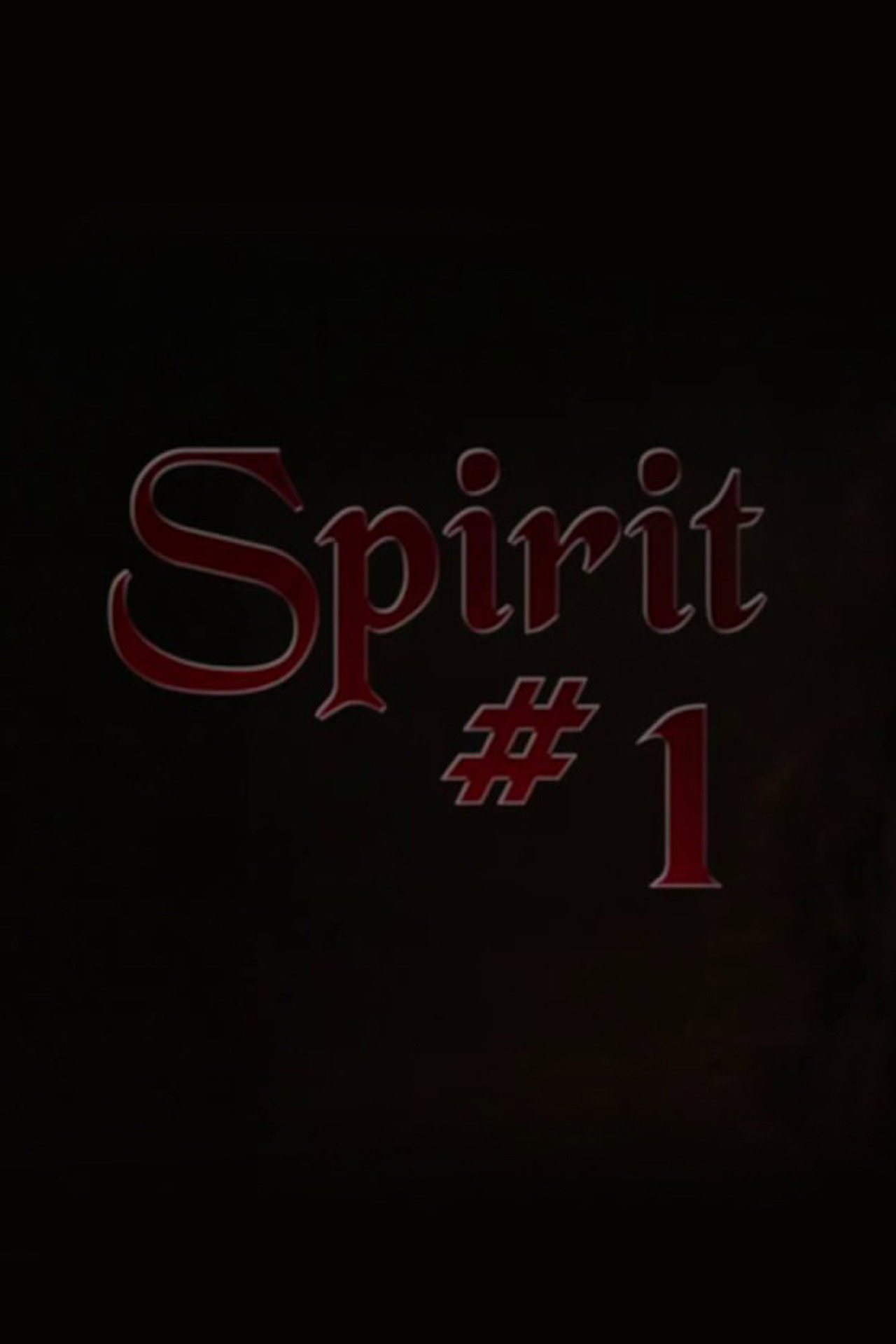 Spirit #1 filmaffisch