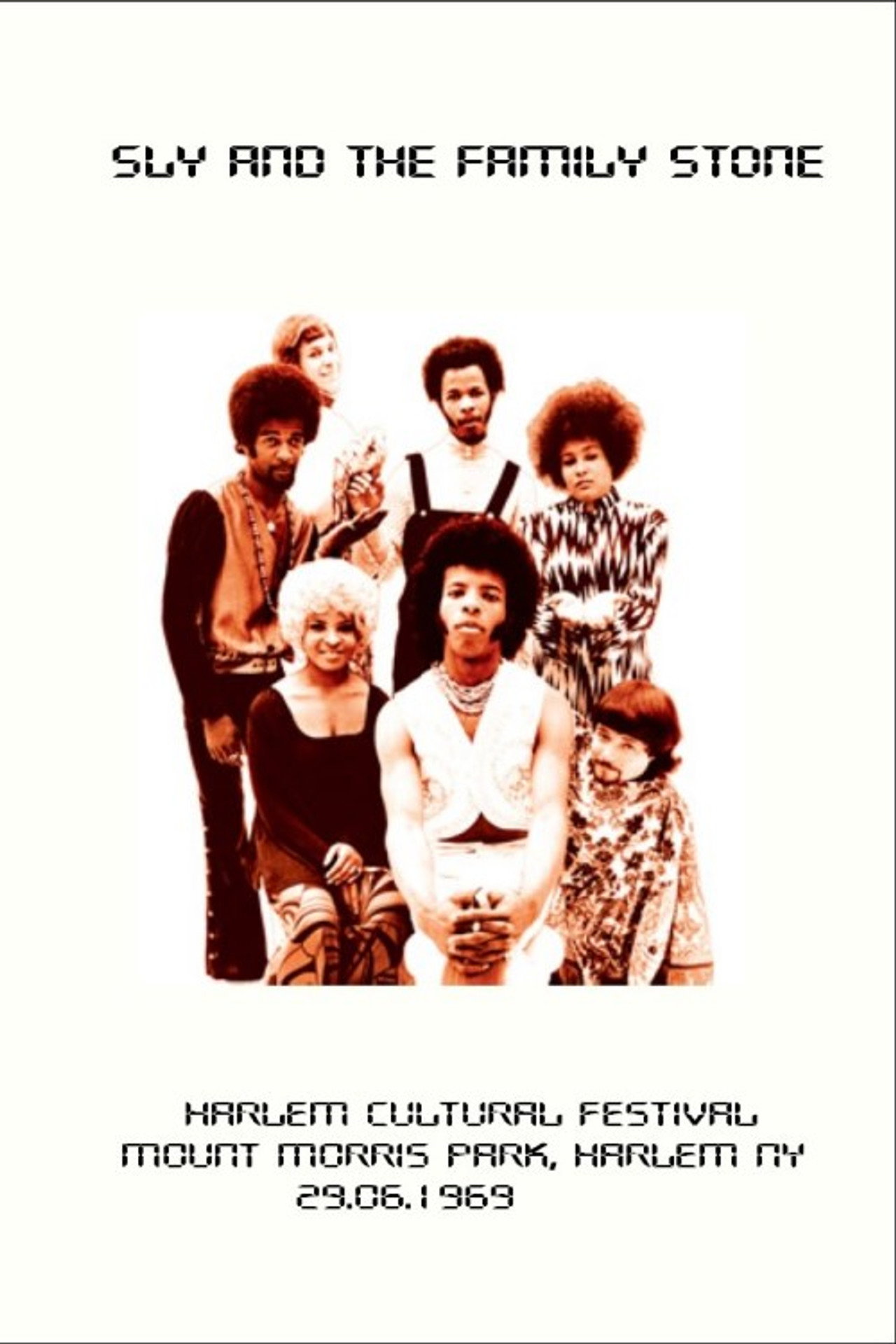 Sly & The Family Stone: Harlem Cultural Festival '69 filmaffisch