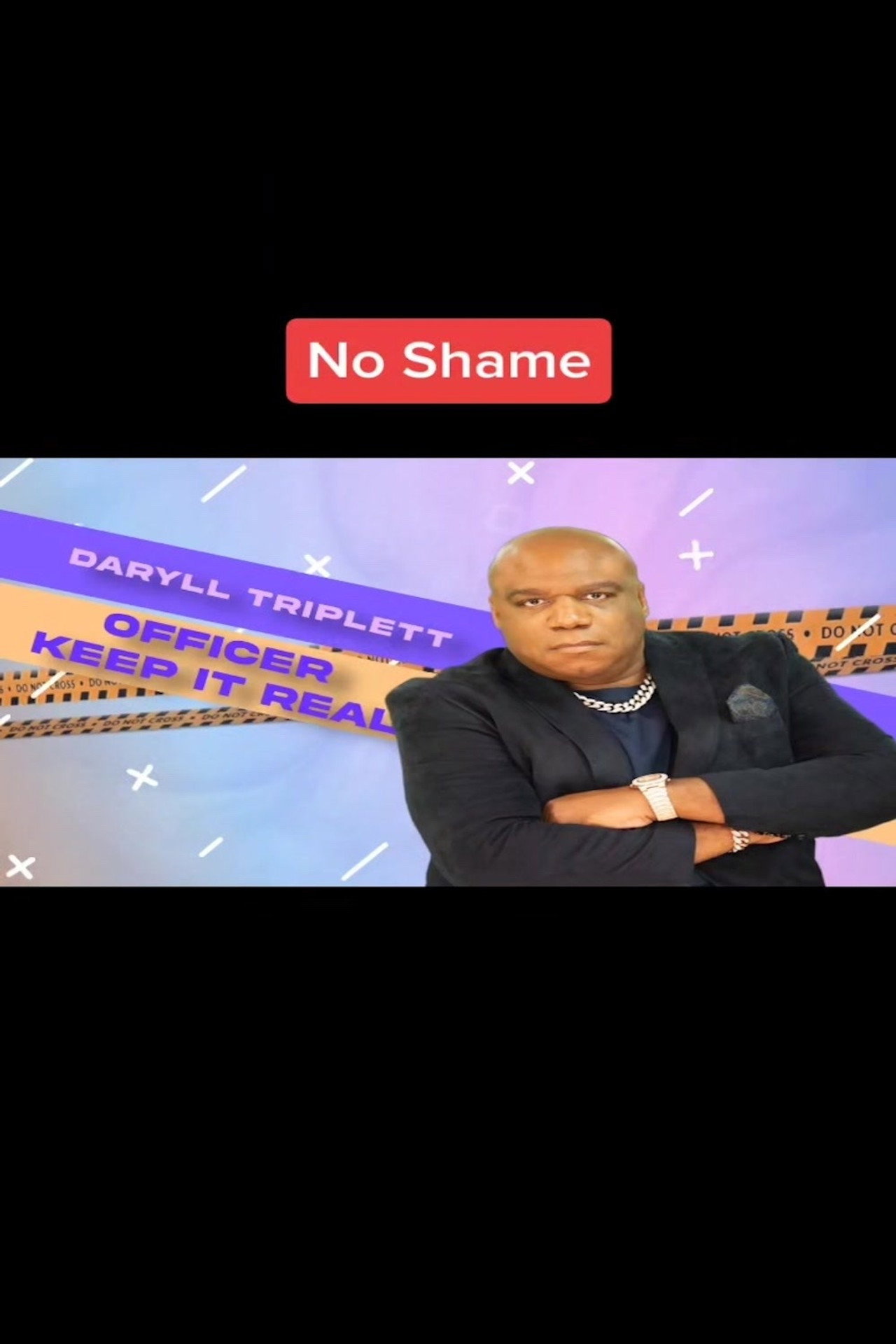 Daryll Triplett: No Shame Backdrop