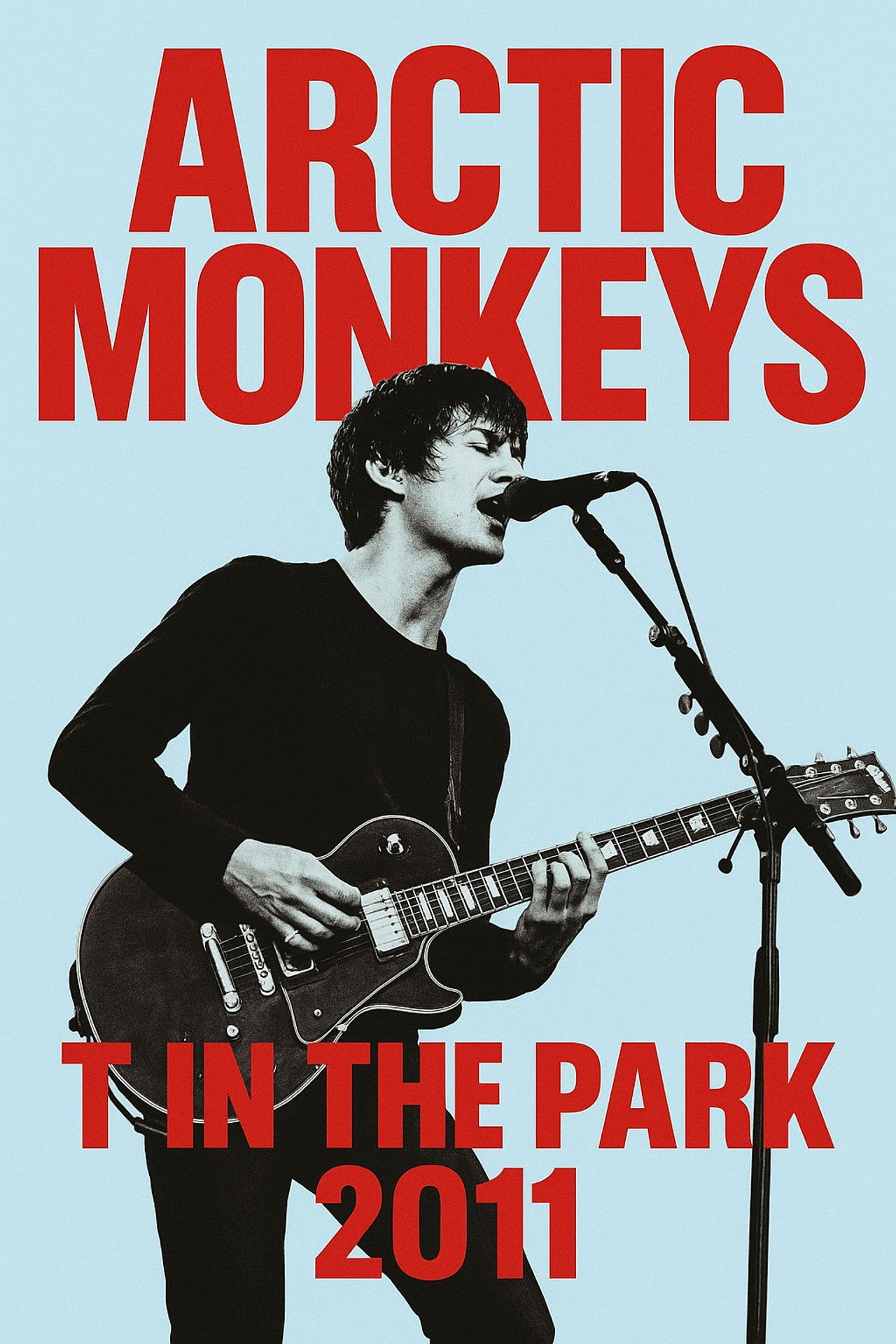 Arctic Monkeys T in the Park 2011 Backdrop