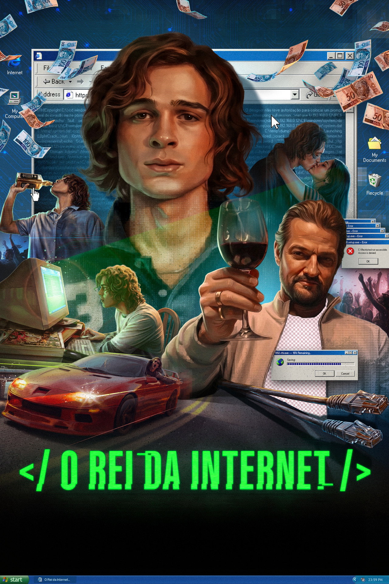 O Rei da Internet filmaffisch