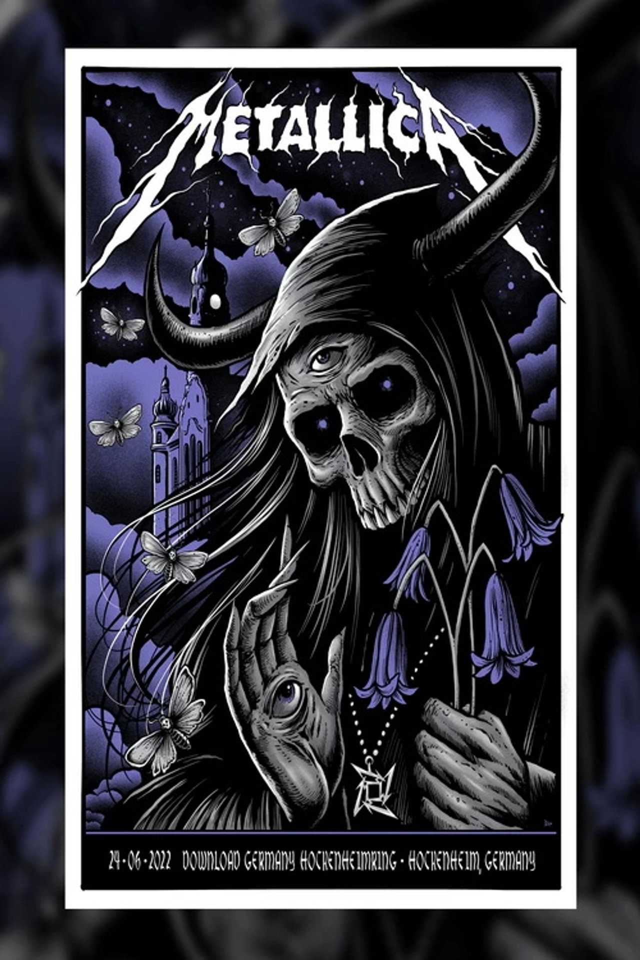 Metallica Download Festival Germany Backdrop