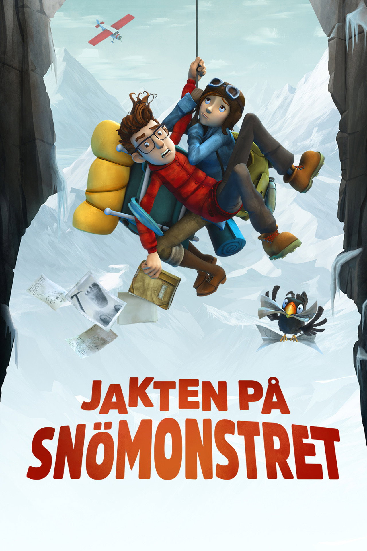 Jakten på snömonstret filmaffisch