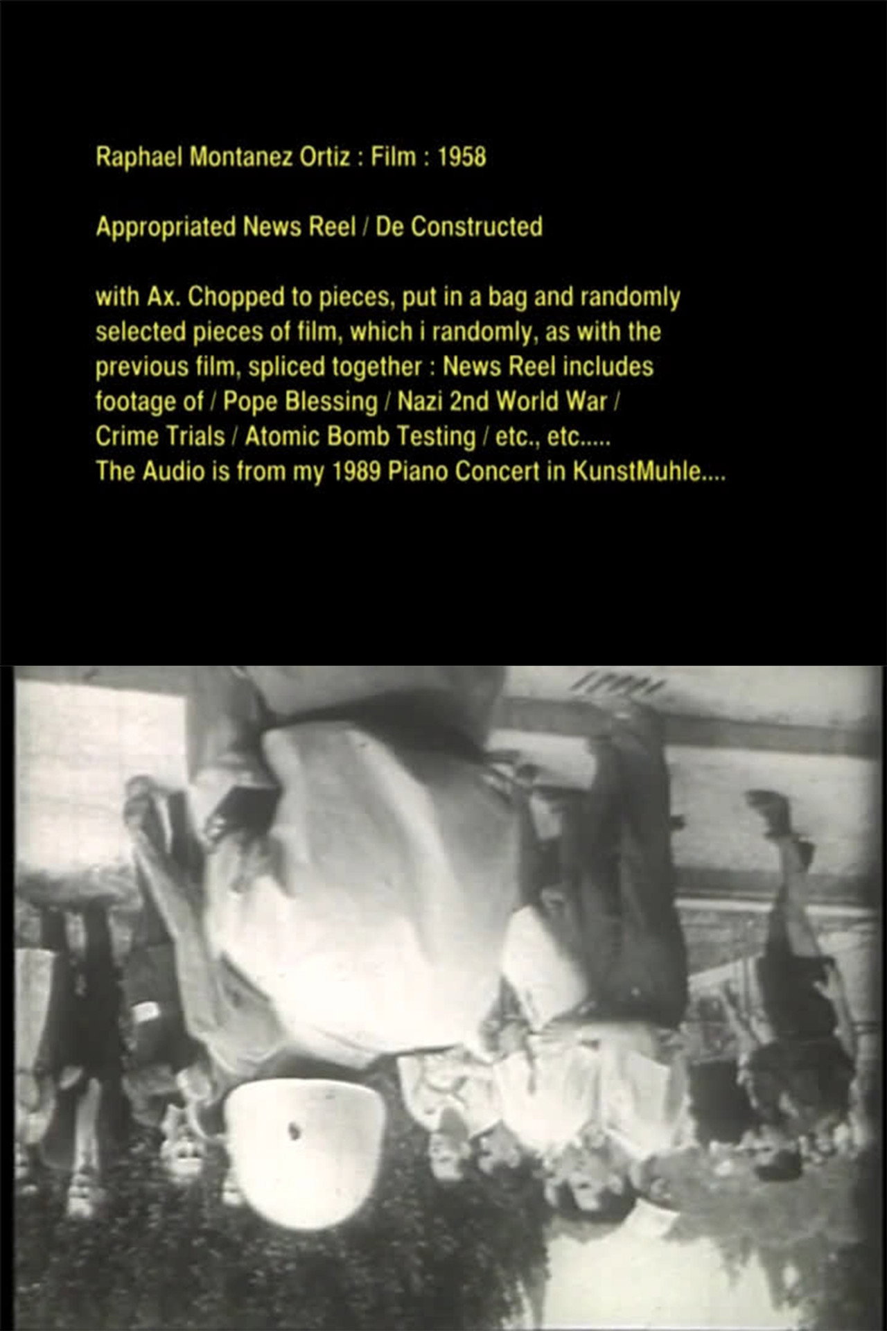 Newsreel filmaffisch