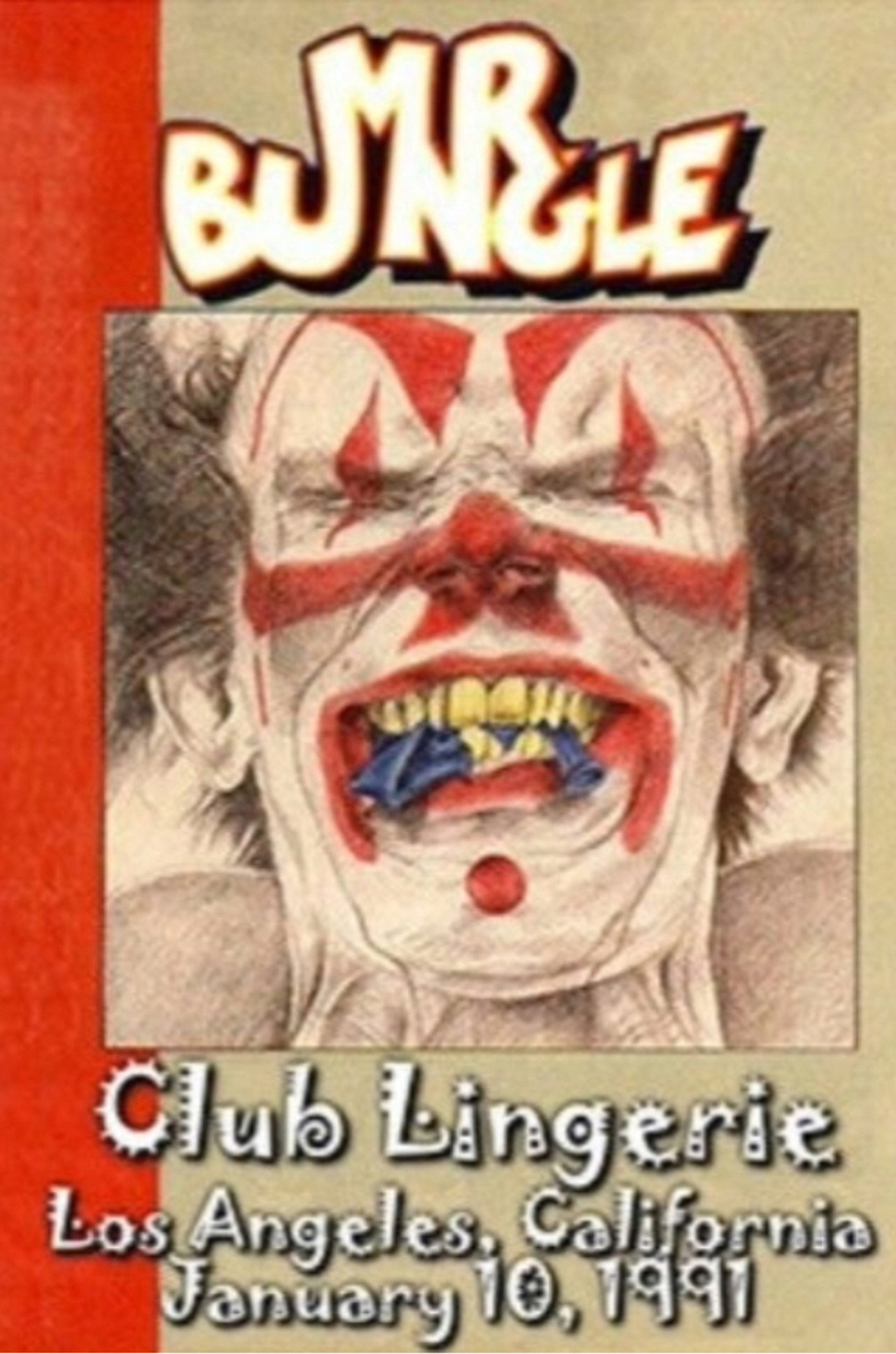 Mr. Bungle - Live at Club Lingerie Backdrop