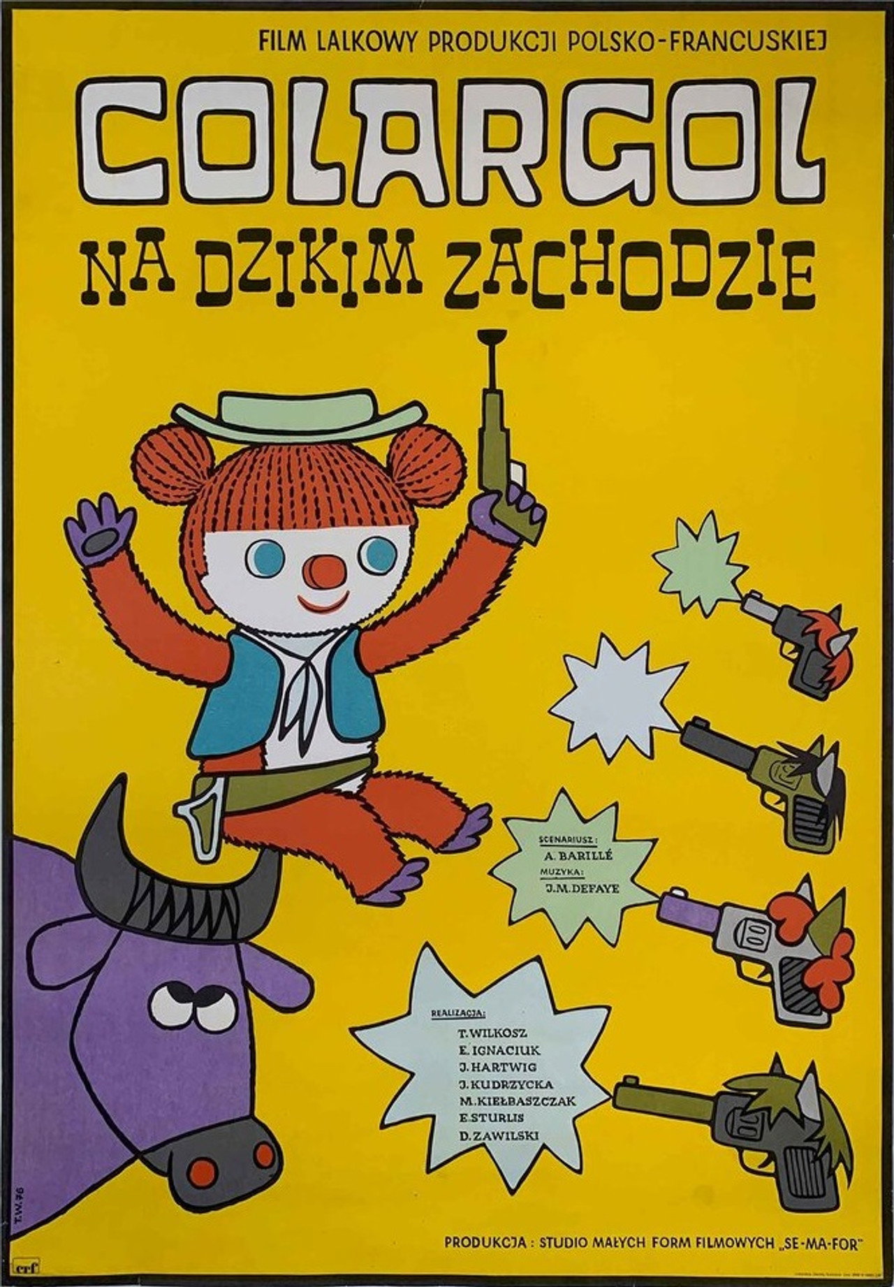 Colargol na Dzikim Zachodzie Backdrop
