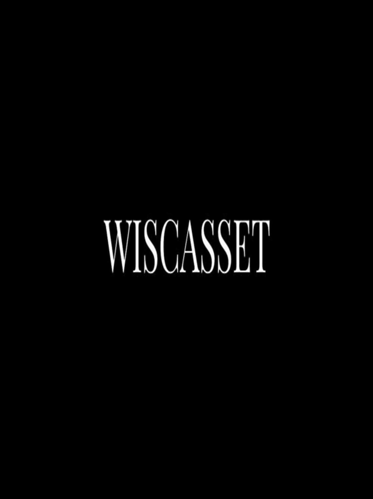 Wiscasset filmaffisch