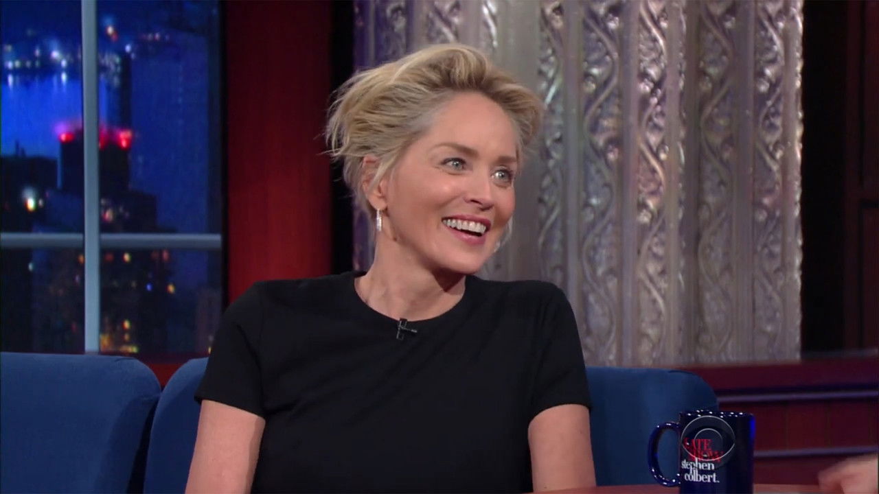 The Late Show with Stephen Colbert - Season 1 Episode 47 : Sharon Stone, Justin Theroux, James Taylor
