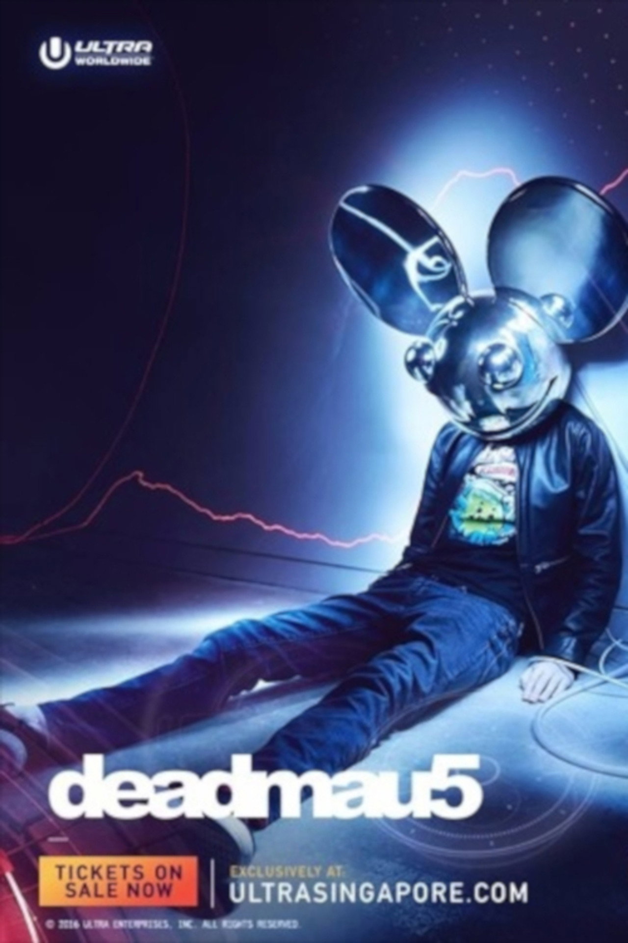 Deadmau5 - Live at Ultra Music Festival 2016 filmaffisch