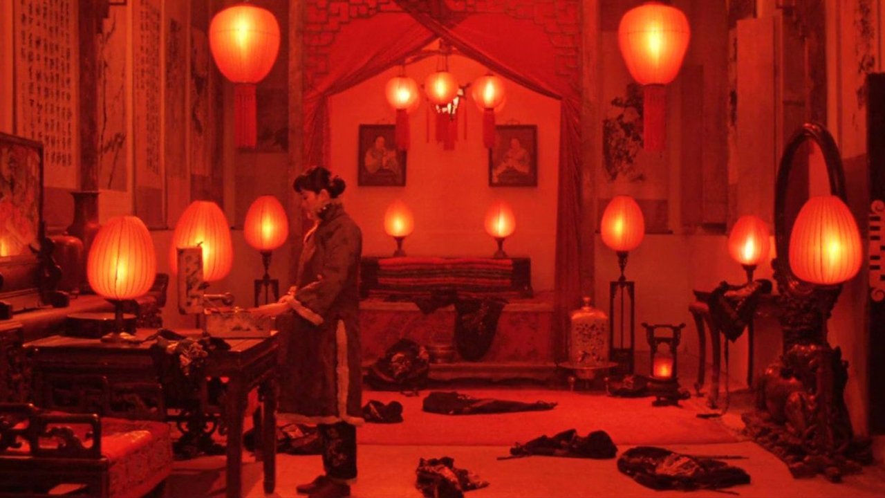 Raise the Red Lantern Backdrop Image