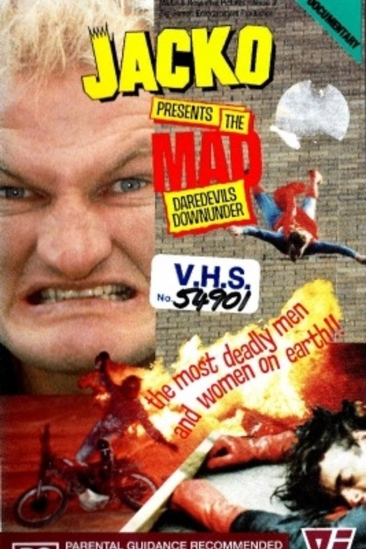 Jacko Presents The Mad Daredevils Downunder filmaffisch